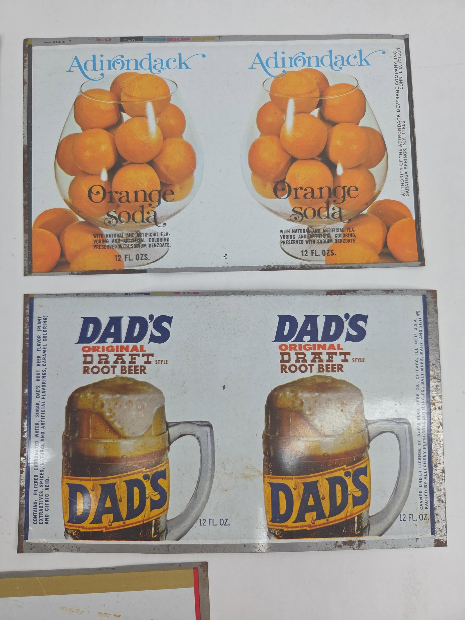 Metal Beverage Can Proof Sheets - 3