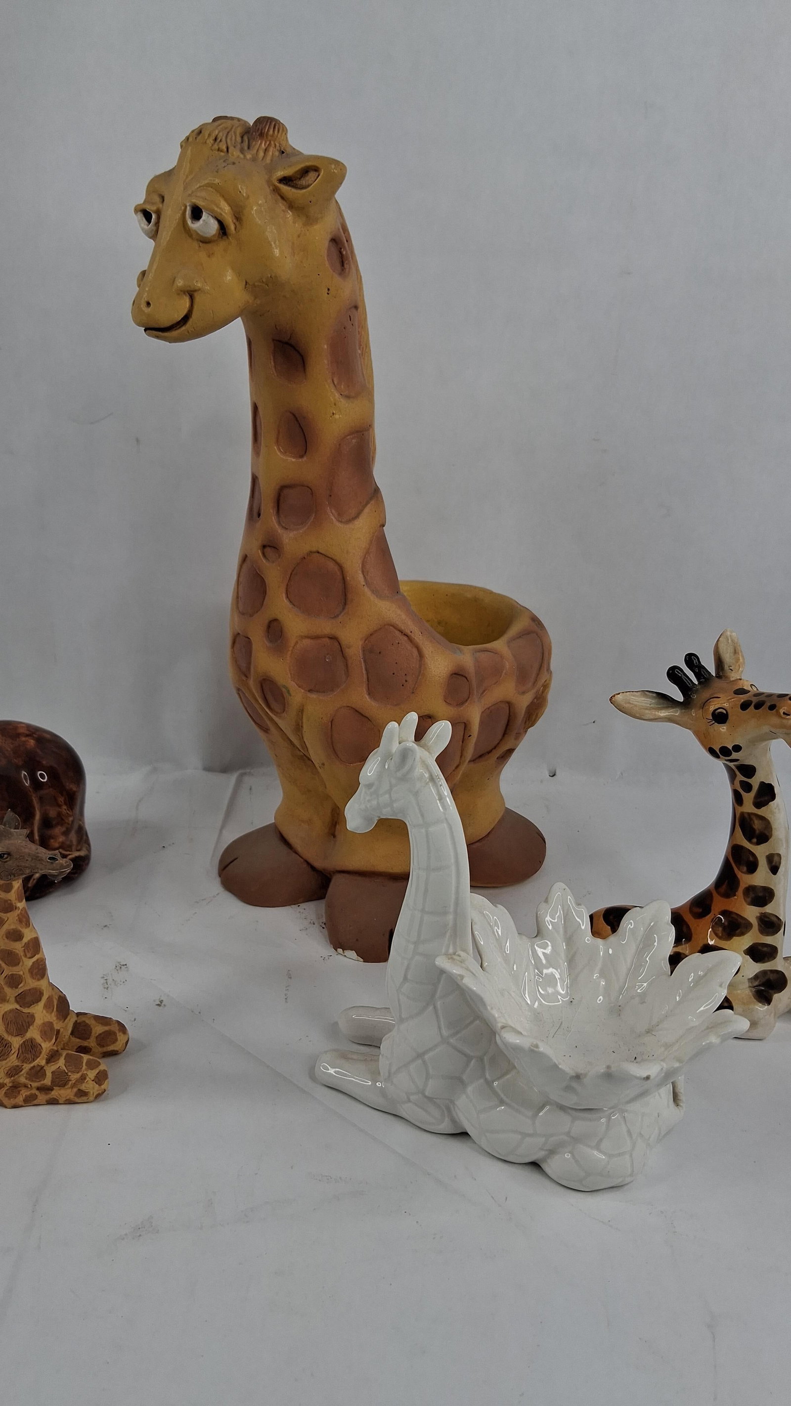 Giraffe-Themed Ceramic Items - 3