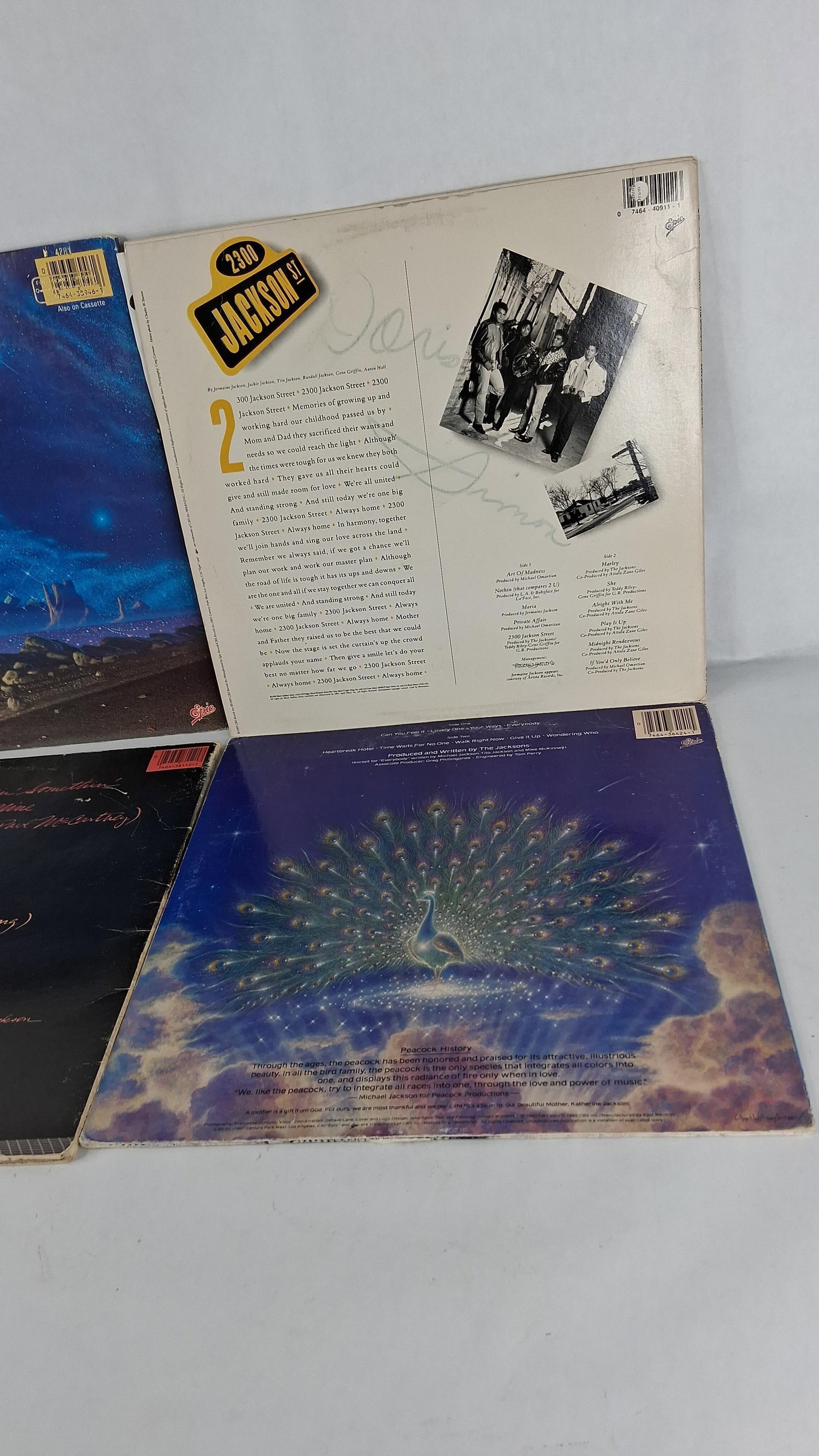 Michael Jackson & The Jacksons Epic LPs - 4