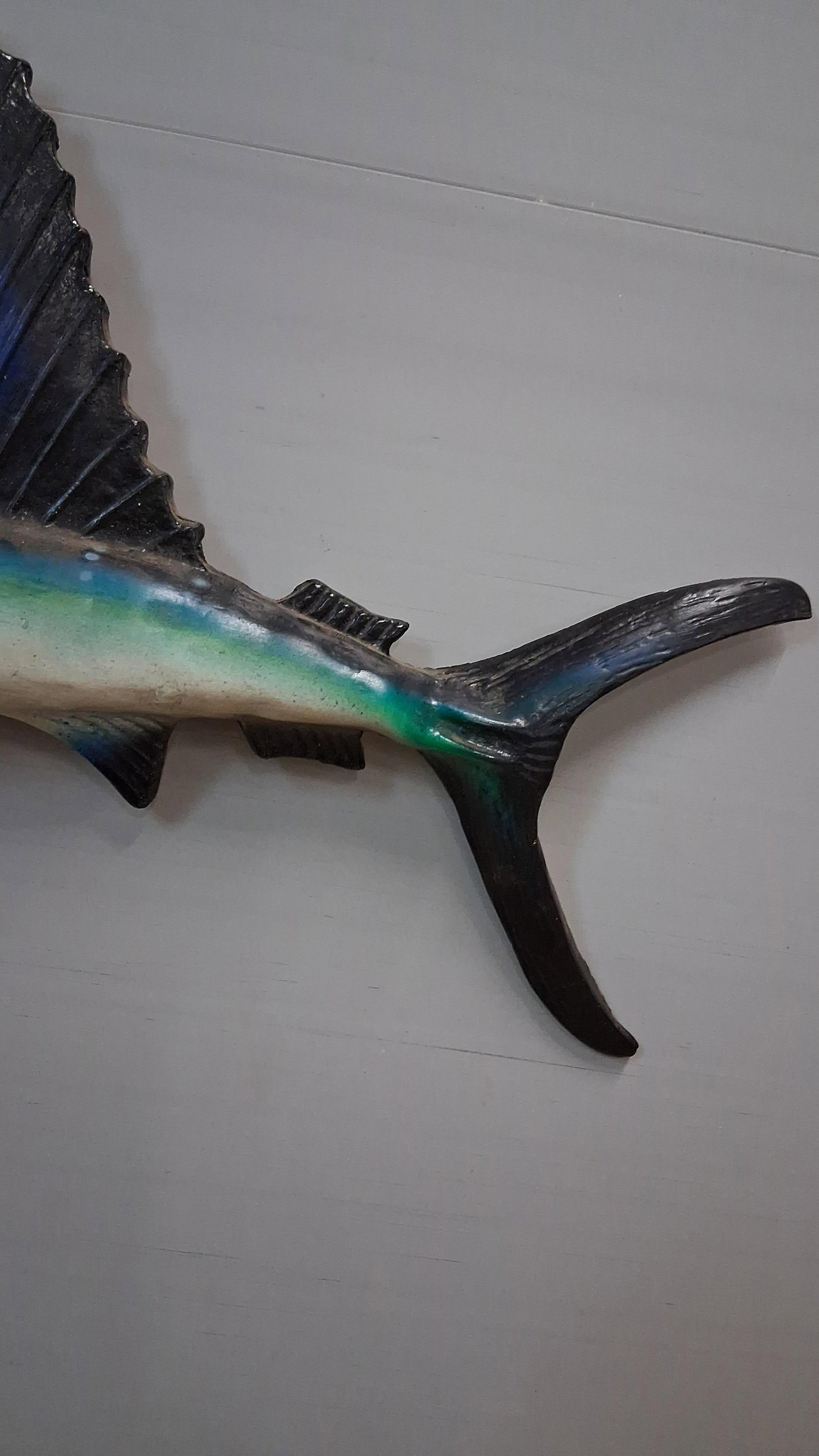 Sailfish Wall Sculpture - 4