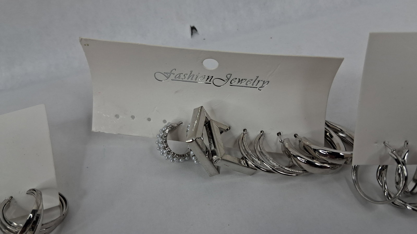 Gothic Silver-Tone Rings & Earring Sets - 7