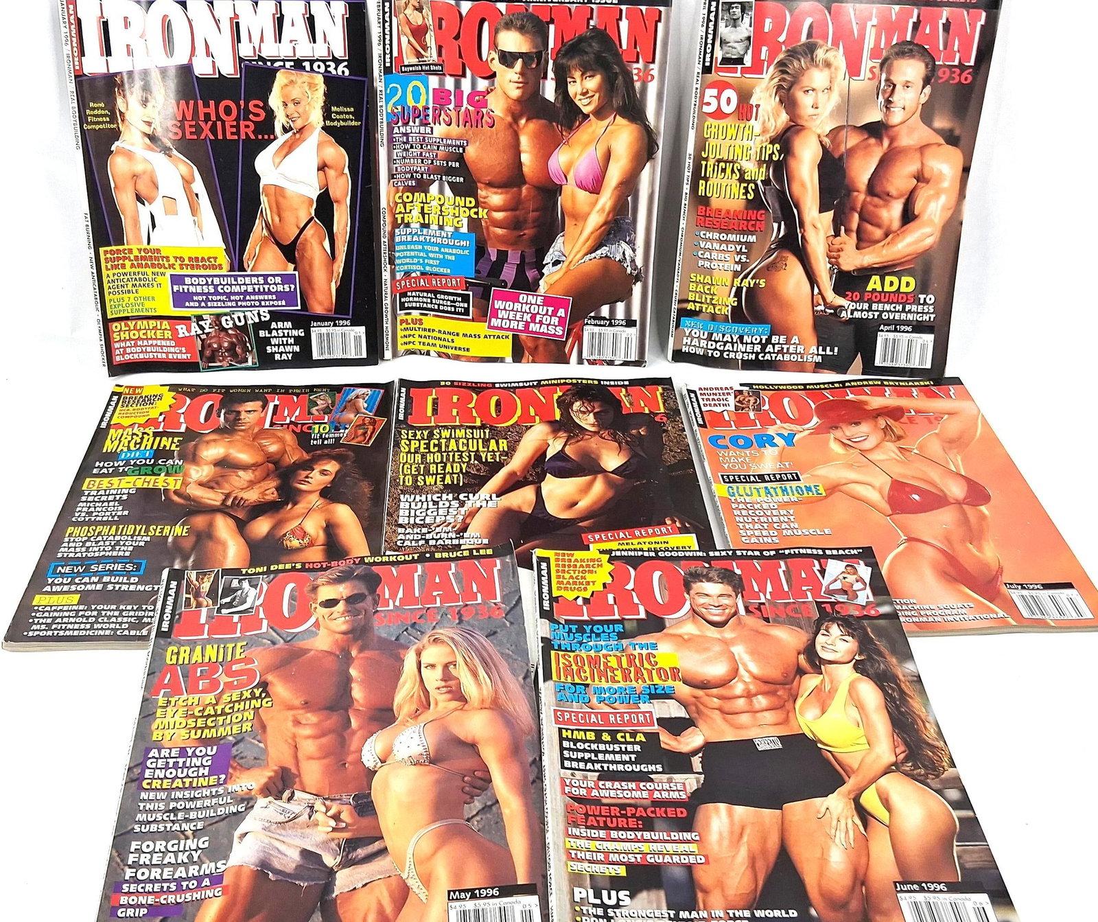 Ironman Publishing Magazine Issues 1996 (1 of 6)