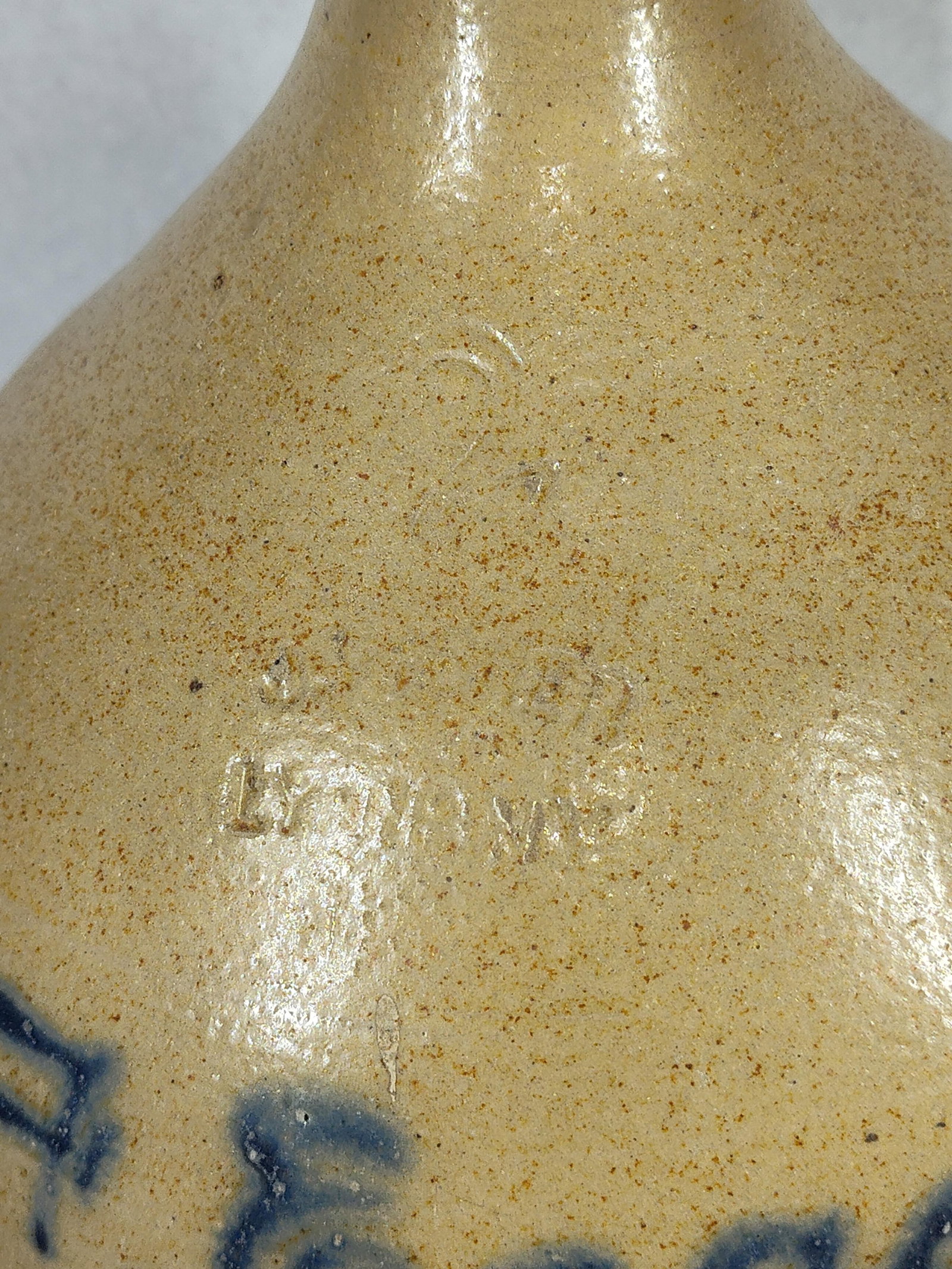 Lyons NY S.F. Eagan Advertising Jug - 2