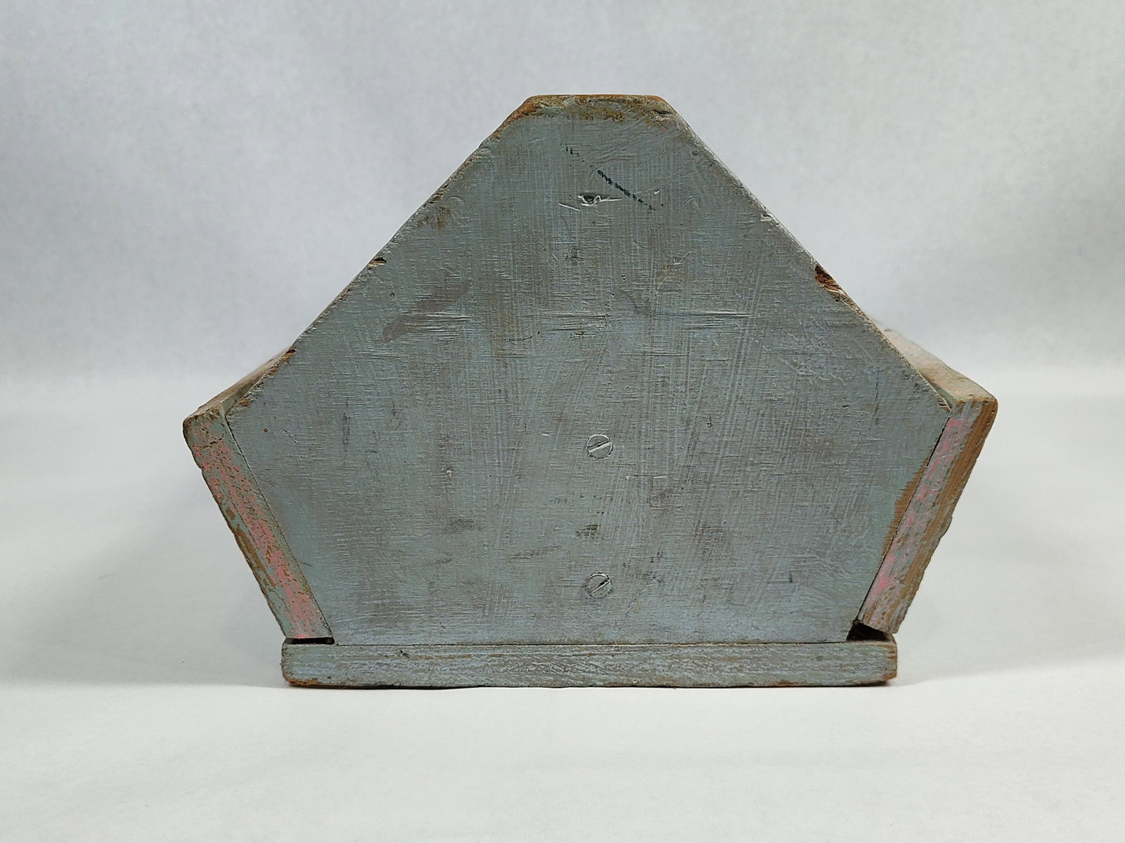 Weathered Blue Divided Tool Caddy - 4