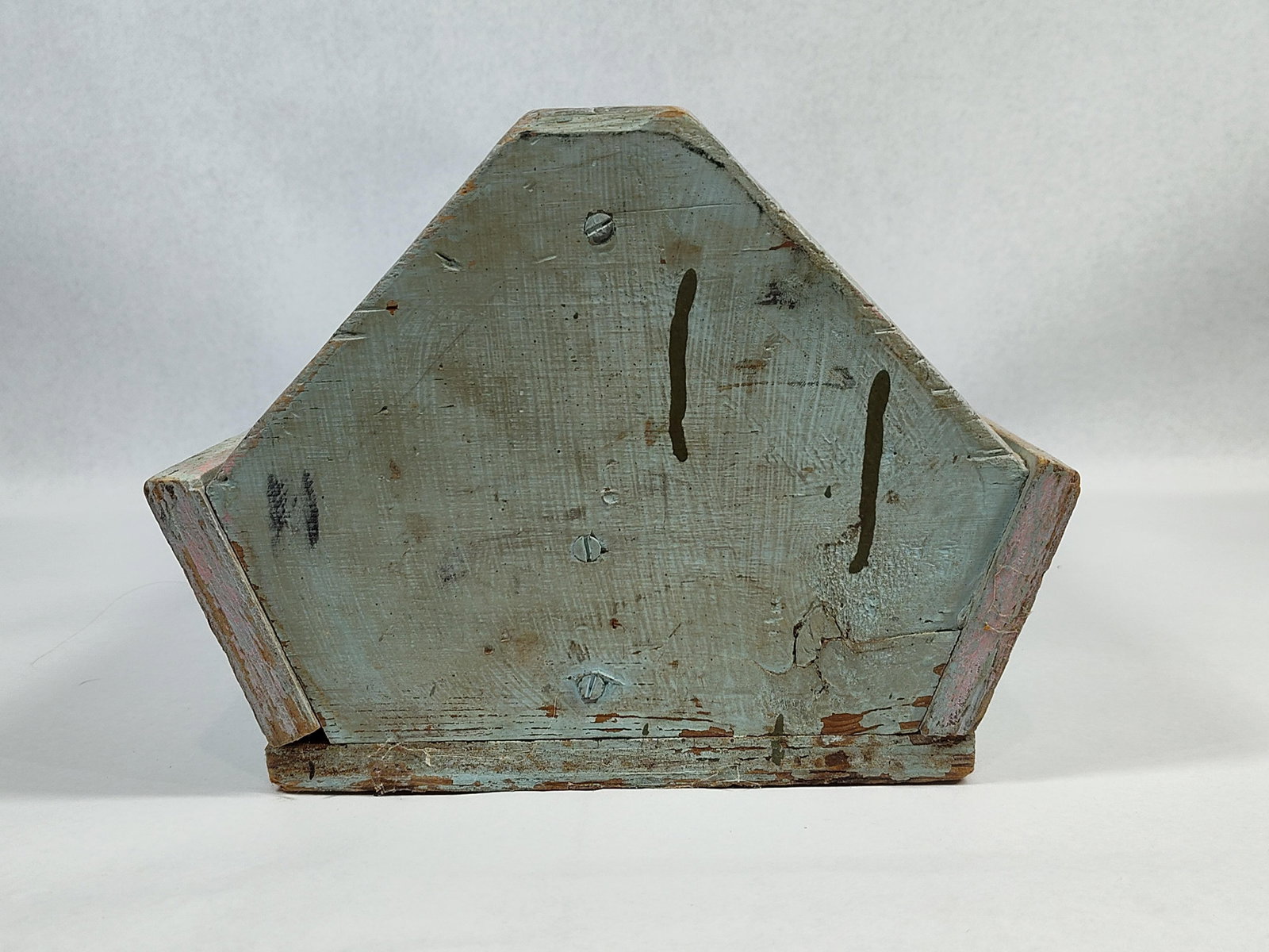 Weathered Blue Divided Tool Caddy - 5