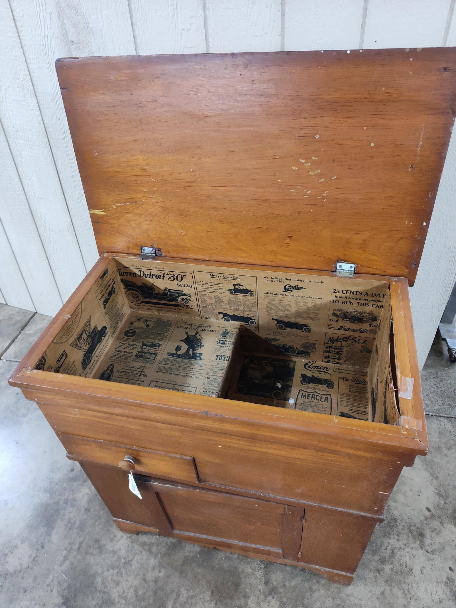American Primitive Pine Dry Sink - 2