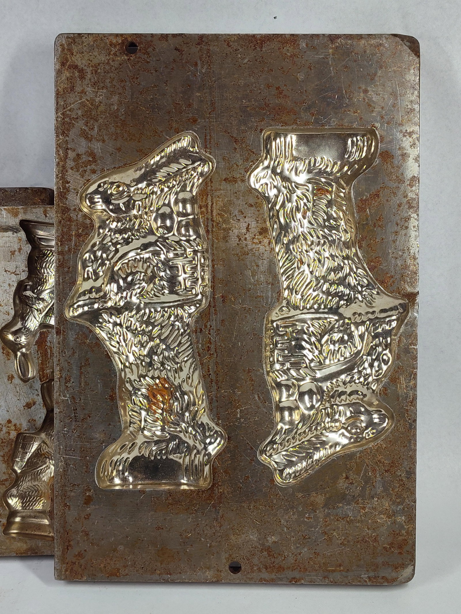 Metal Easter Rabbit Chocolate Molds - 2