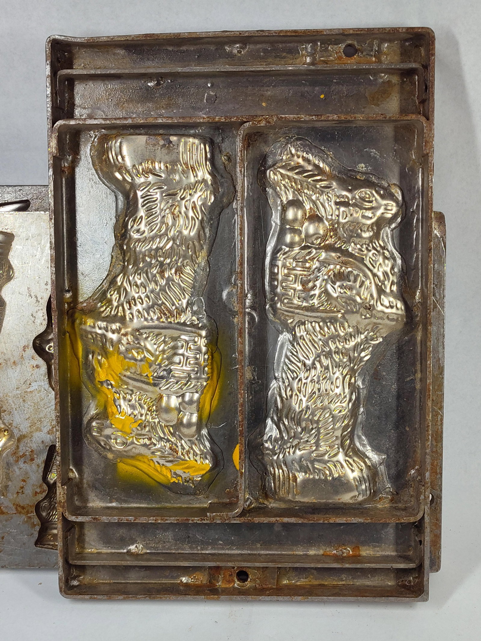 Metal Easter Rabbit Chocolate Molds - 3