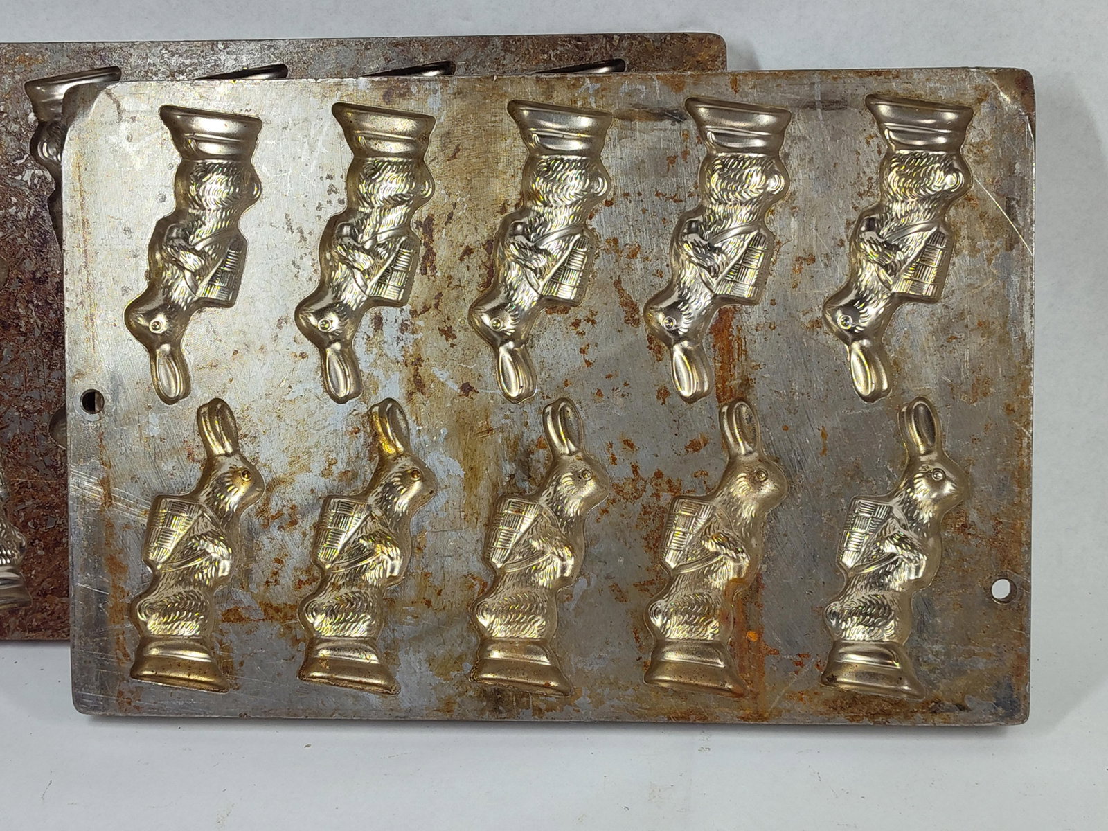 Metal Easter Rabbit Chocolate Molds - 4