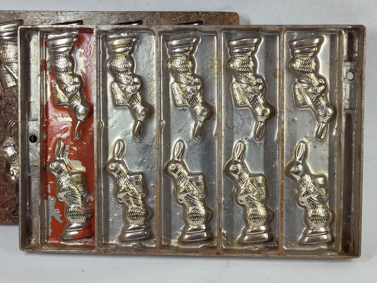 Metal Easter Rabbit Chocolate Molds - 5