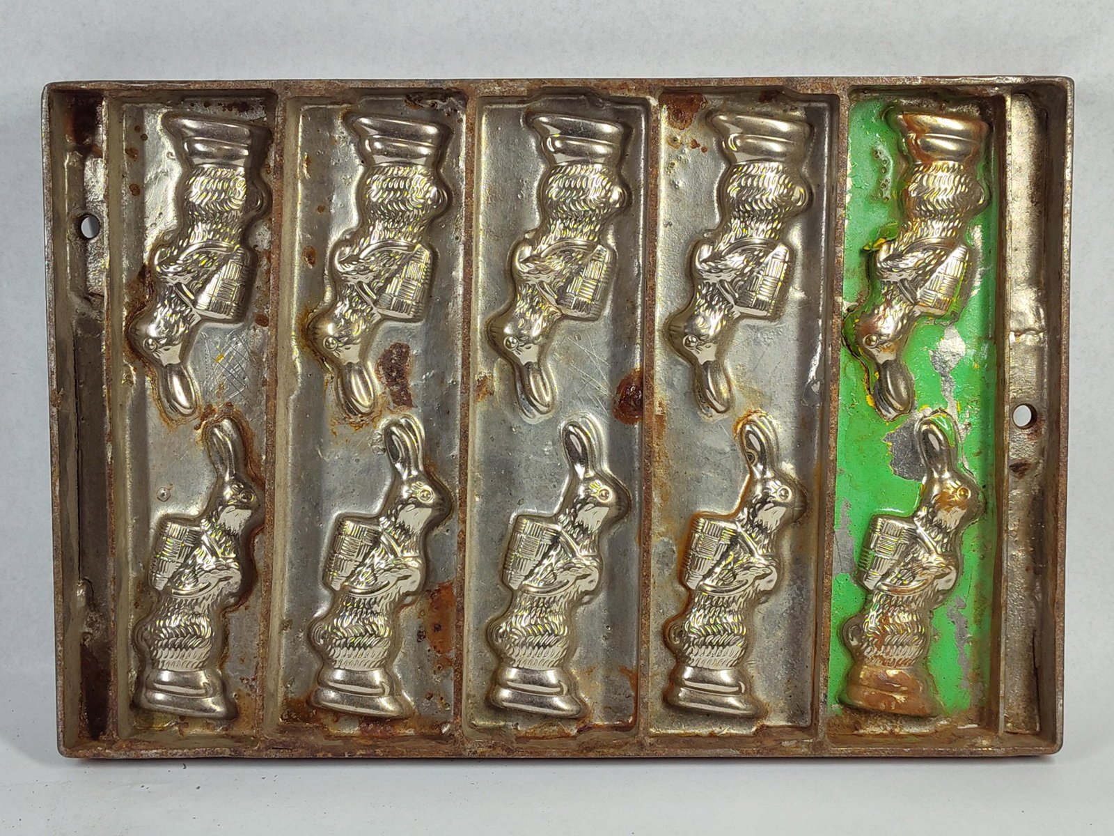 Metal Easter Rabbit Chocolate Molds - 7