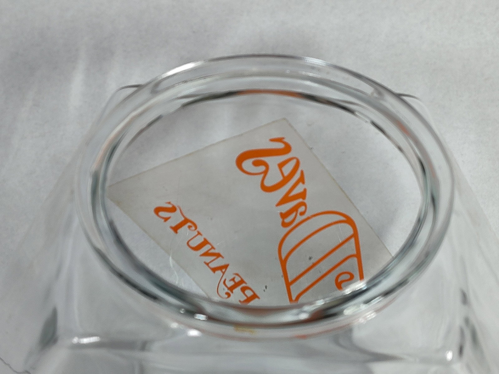 Dave's Peanuts Hexagonal Glass Jar - 4