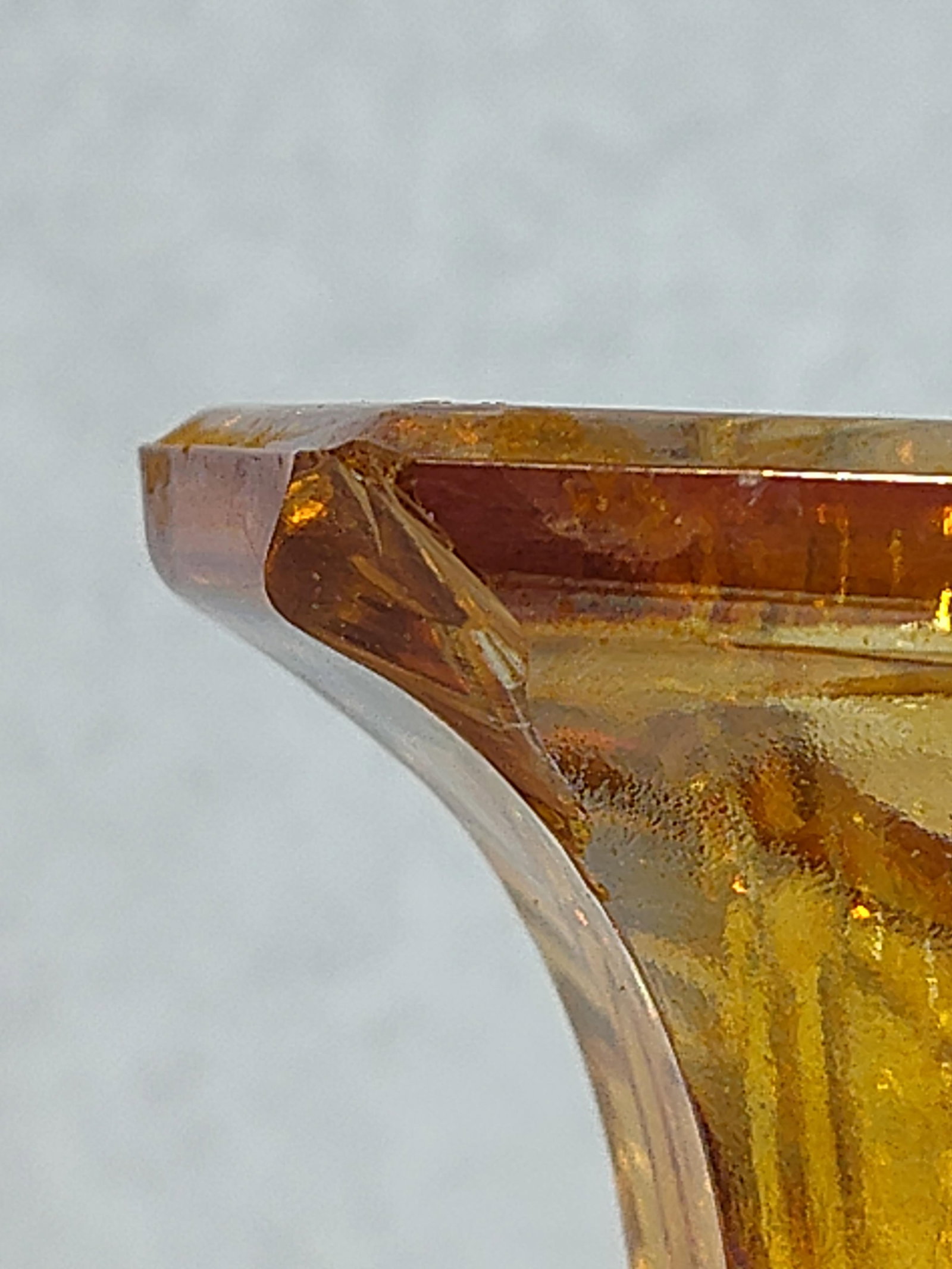 Pair Marigold Carnival Candlesticks - 6