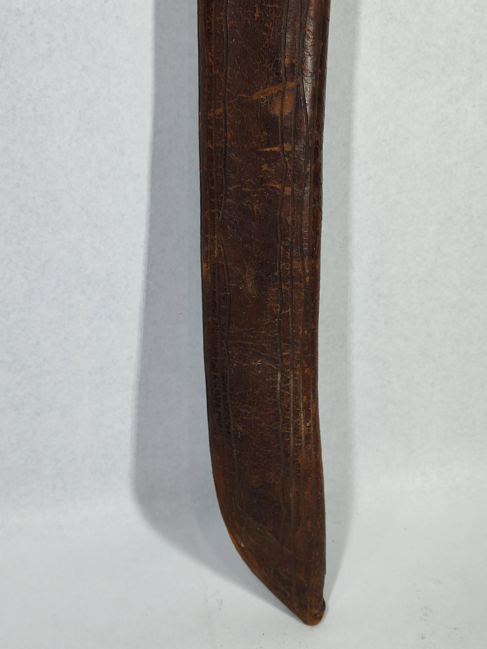 Laced Leather Machete Sheath - 3