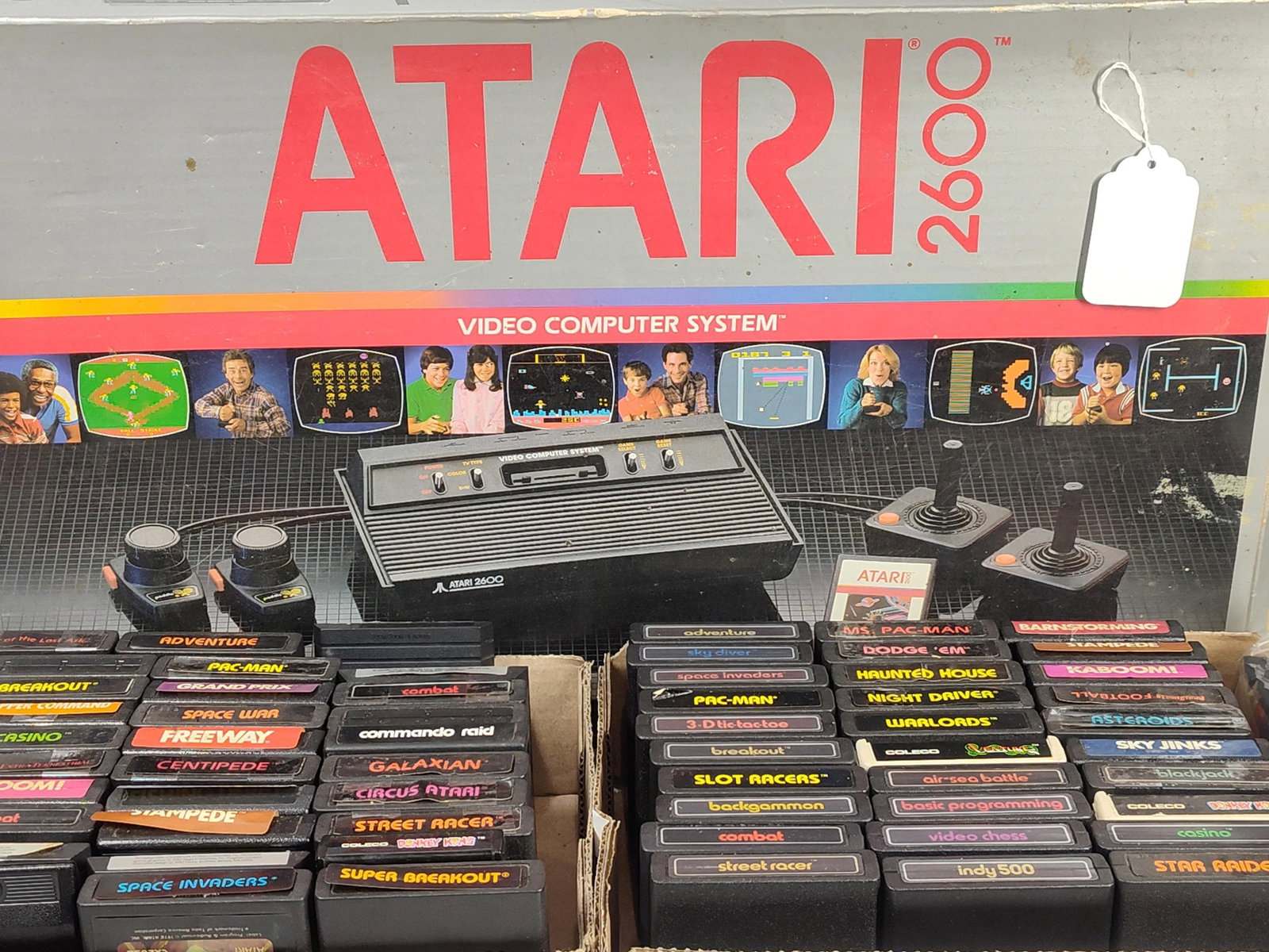 Atari 2600 Vader System w/ 66 Games - 2