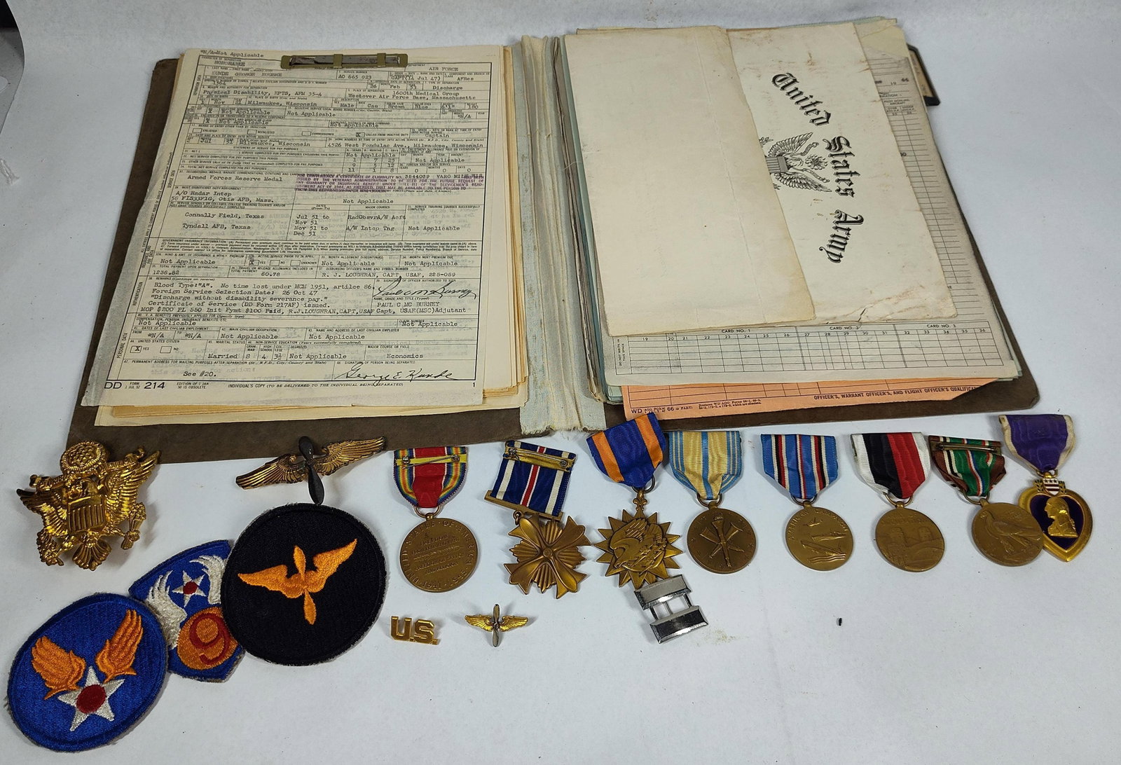 Capt George Kunde WWII Archive & Medals (1 of 19)