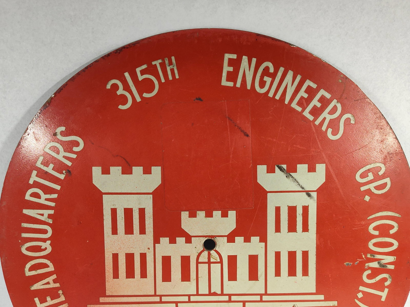 US Army 315th Engineer Group Plaque - 2