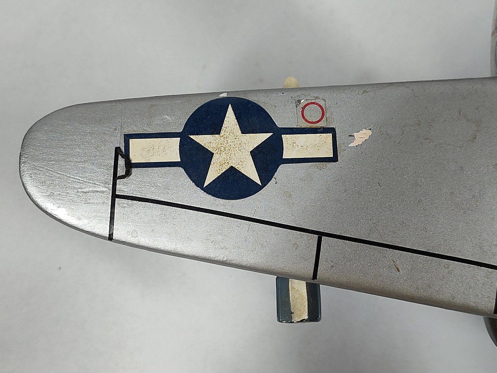 Lockheed P-38J Lightning Mahogany Model - 5