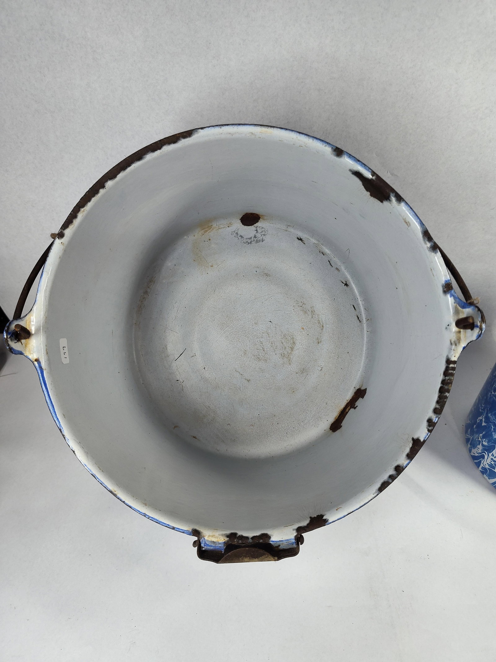 Pair Wrought Iron Range Co. Buckets - 3