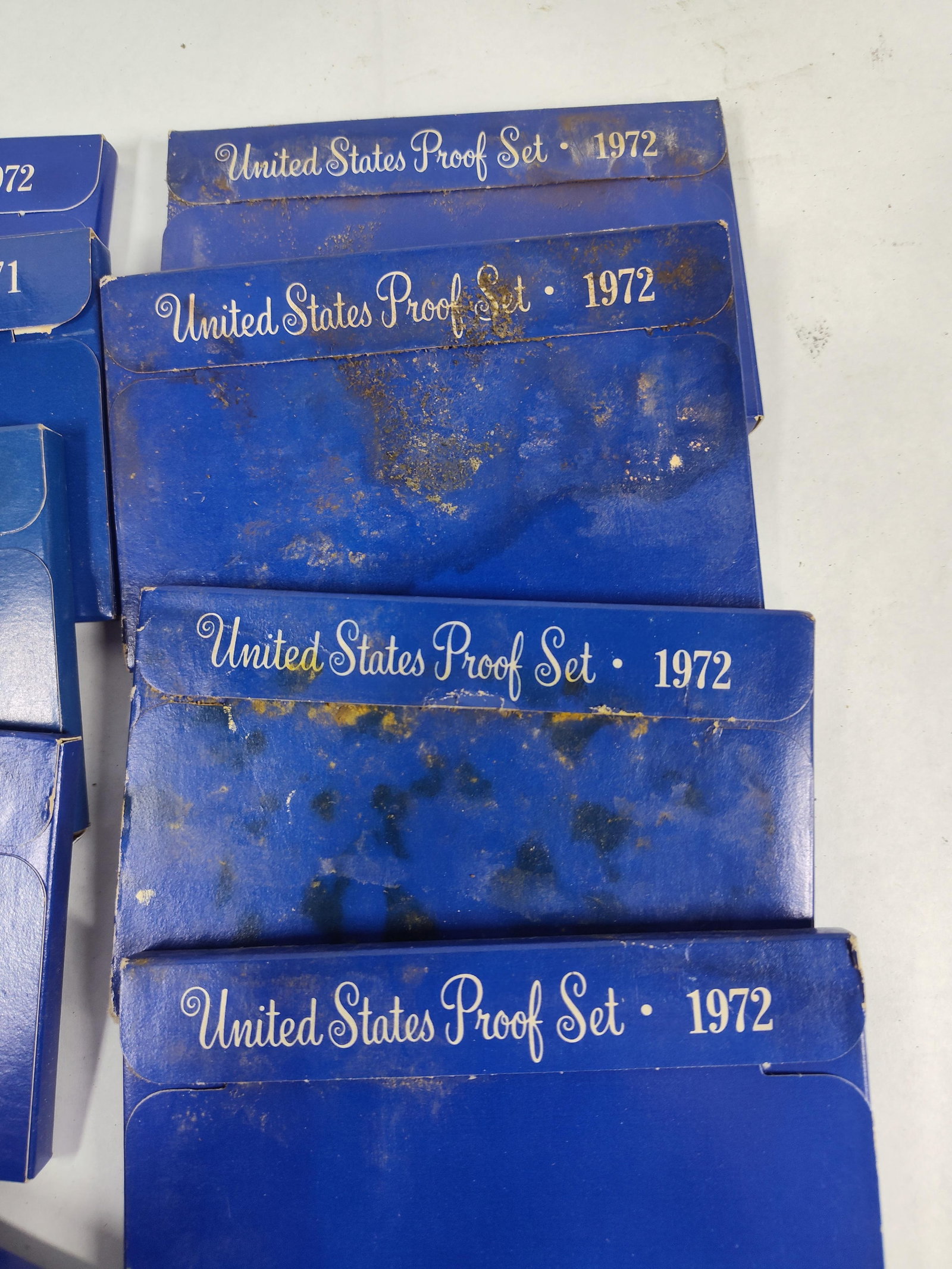 Nine US Proof Sets, 1971-1972 - 2