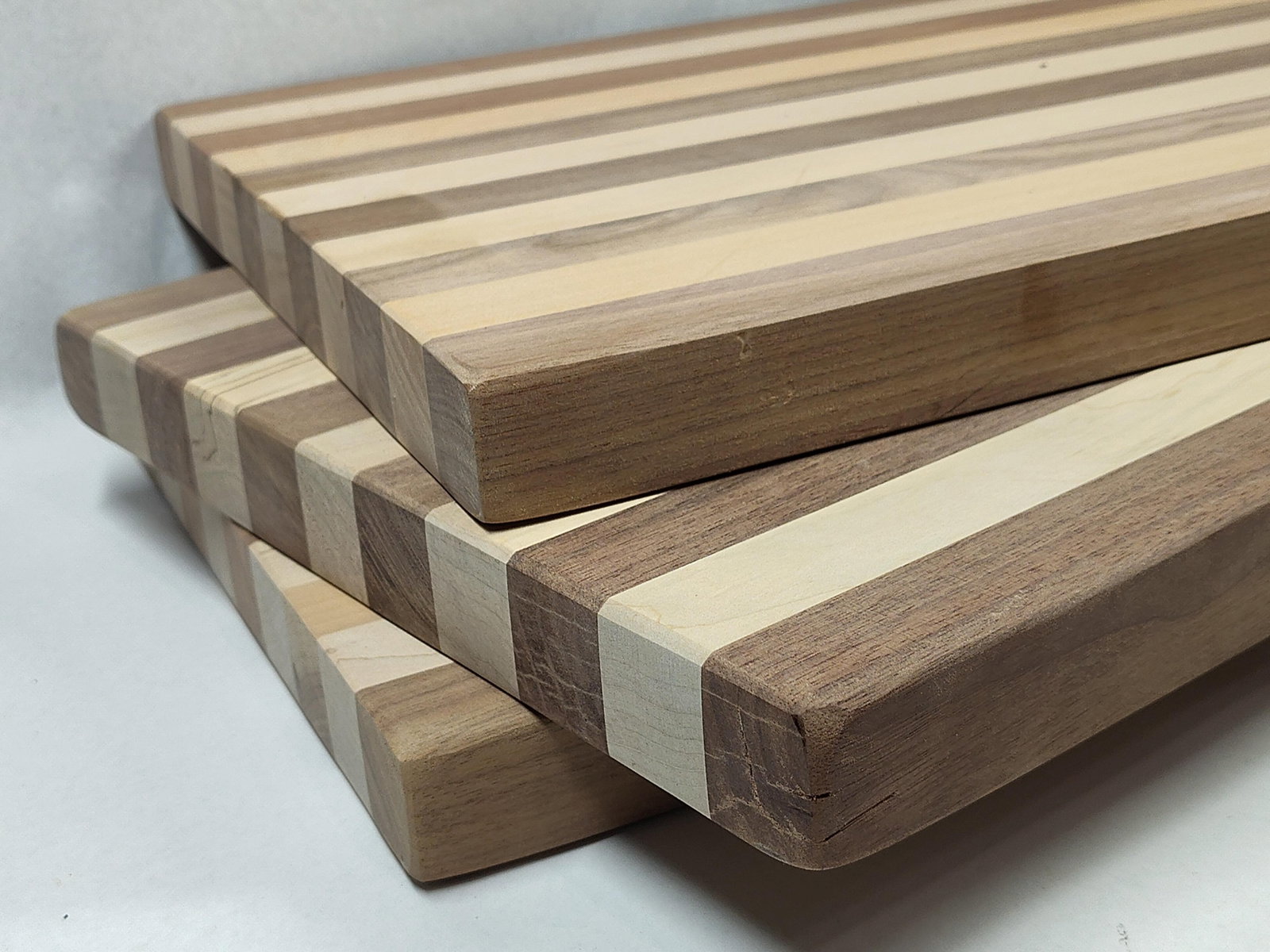 Set 3 Walnut & Maple Cutting Boards - 2