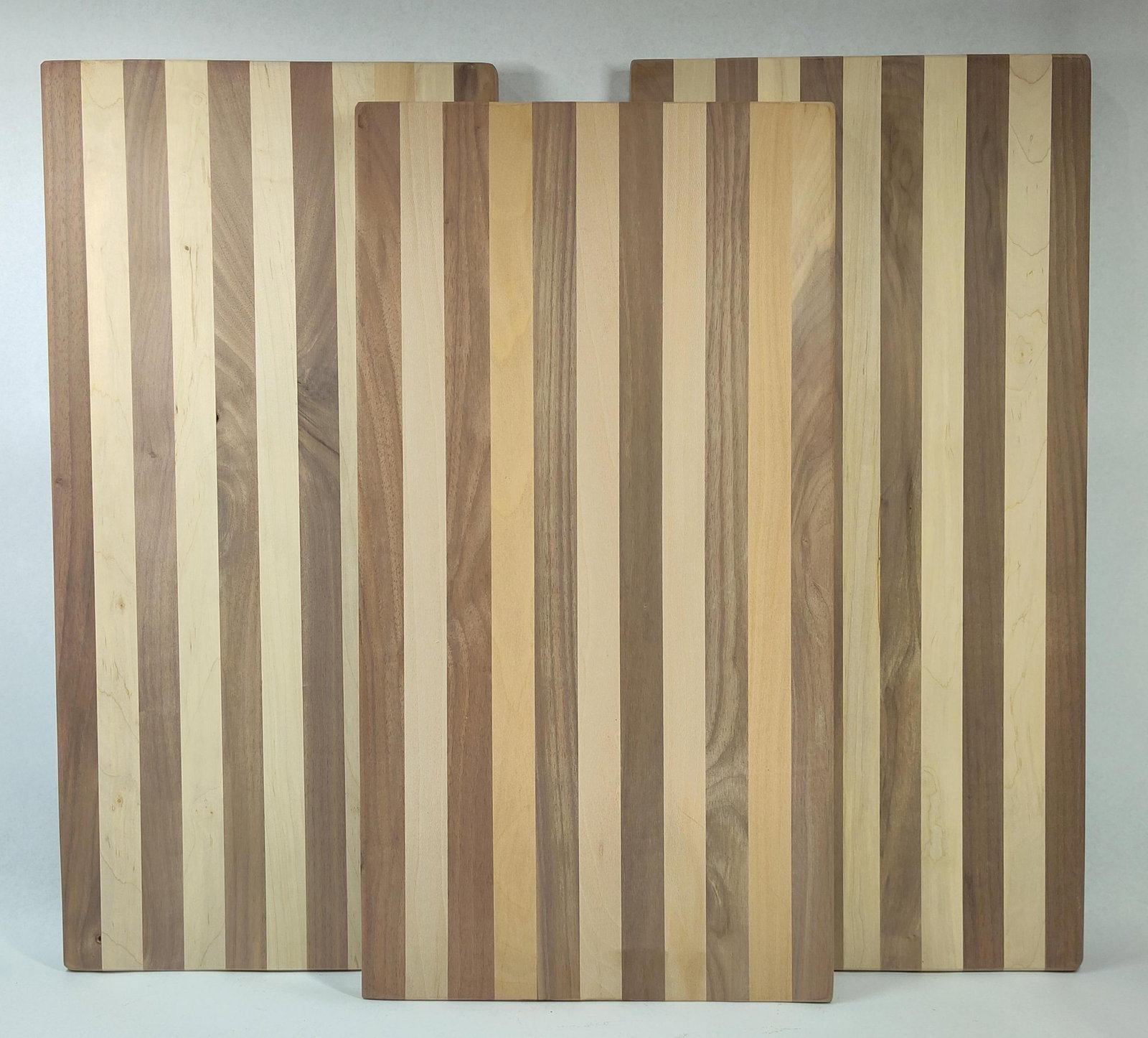 Set 3 Walnut & Maple Cutting Boards - 3