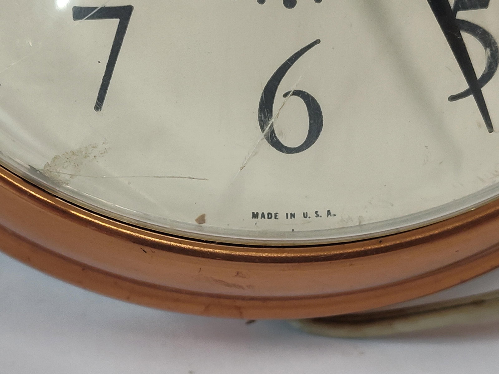 Westclox Spice Copper-Toned Wall Clock - 2