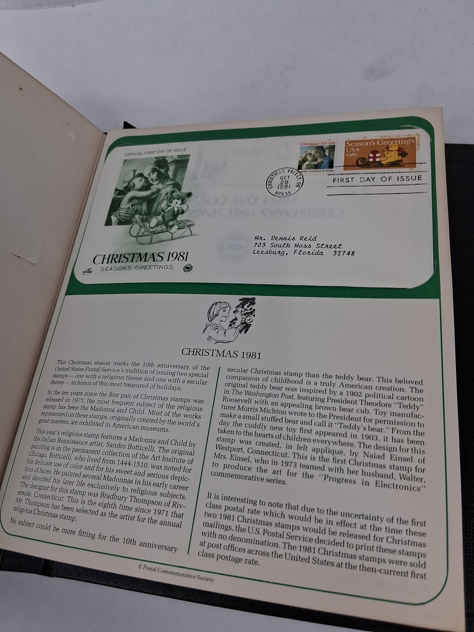 Postal Commemorative Soc. U.S. Covers - 6
