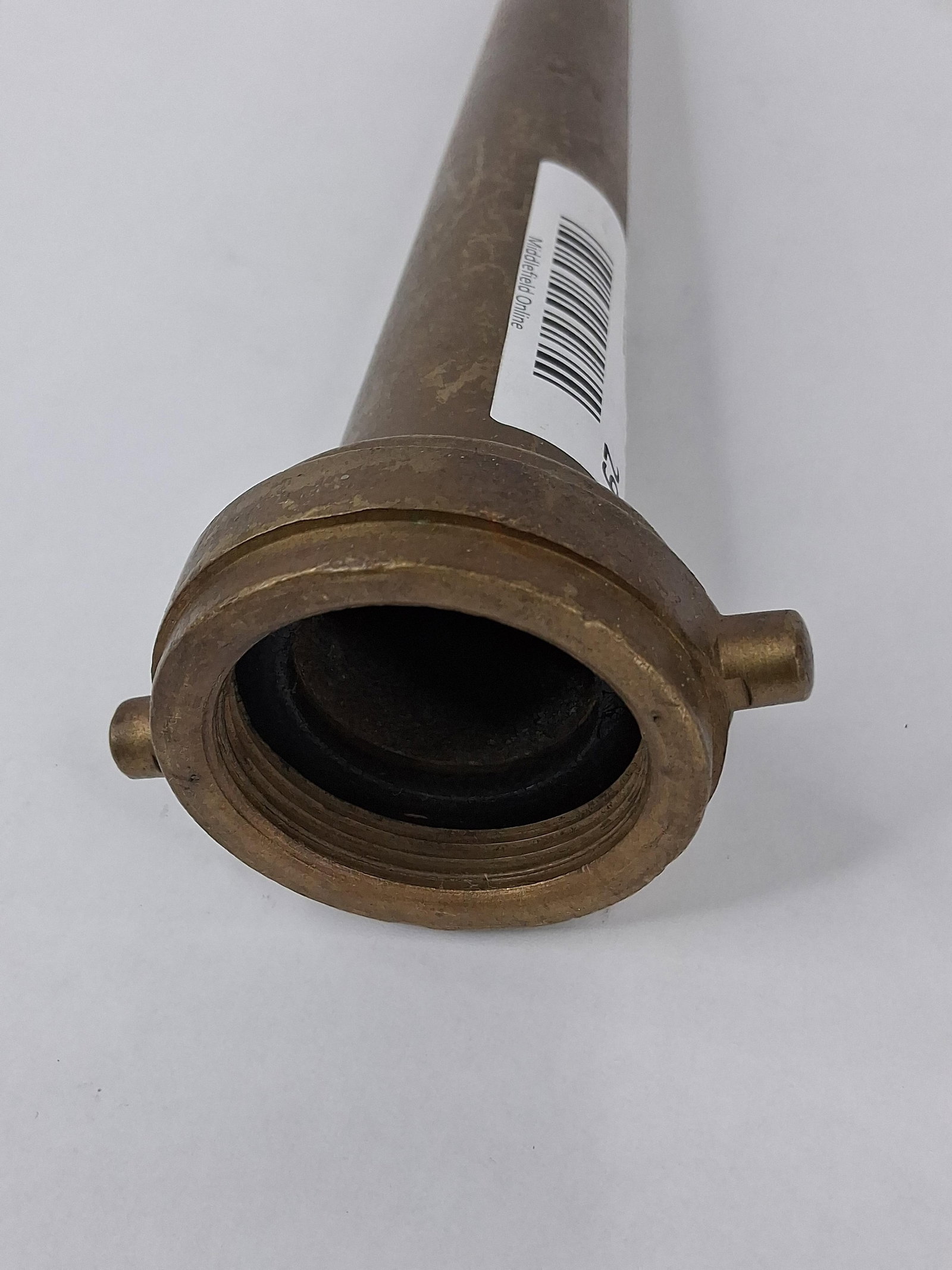 Brass Smooth Bore Fire Hose Nozzle - 3