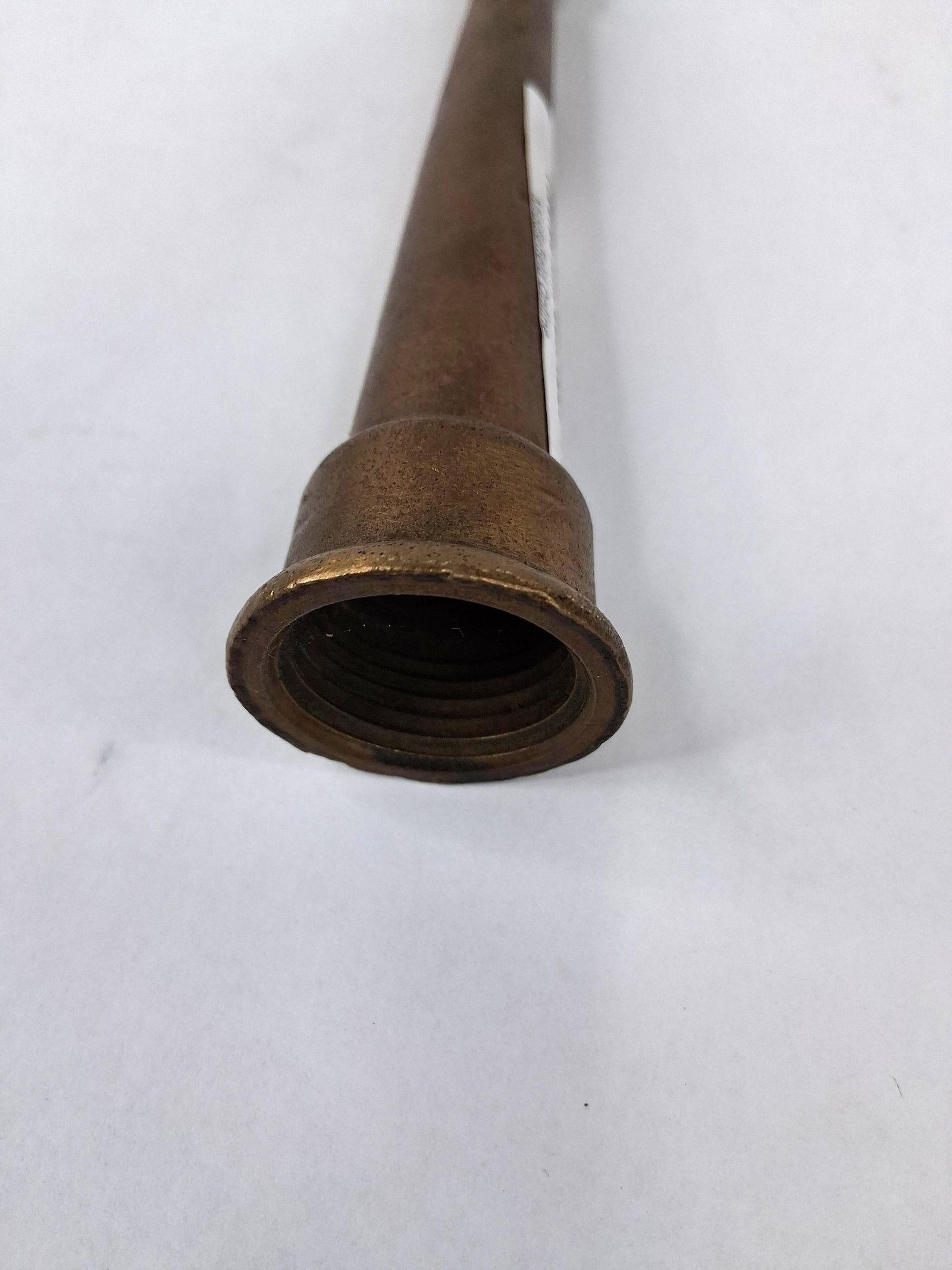 Vtg Solid Brass Garden Hose Nozzle - 2