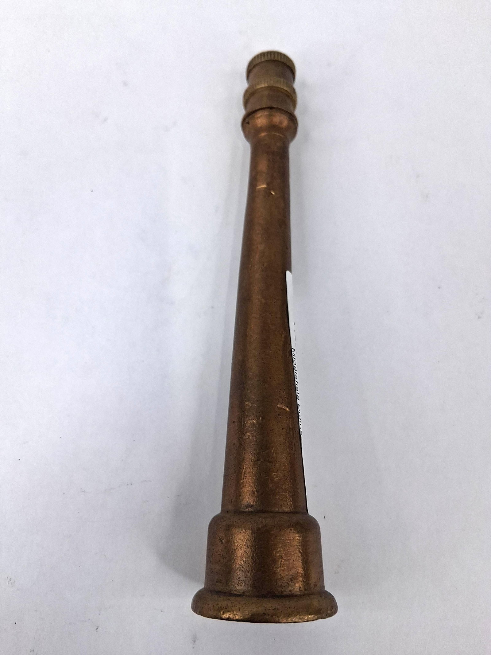 Vtg Solid Brass Garden Hose Nozzle - 4