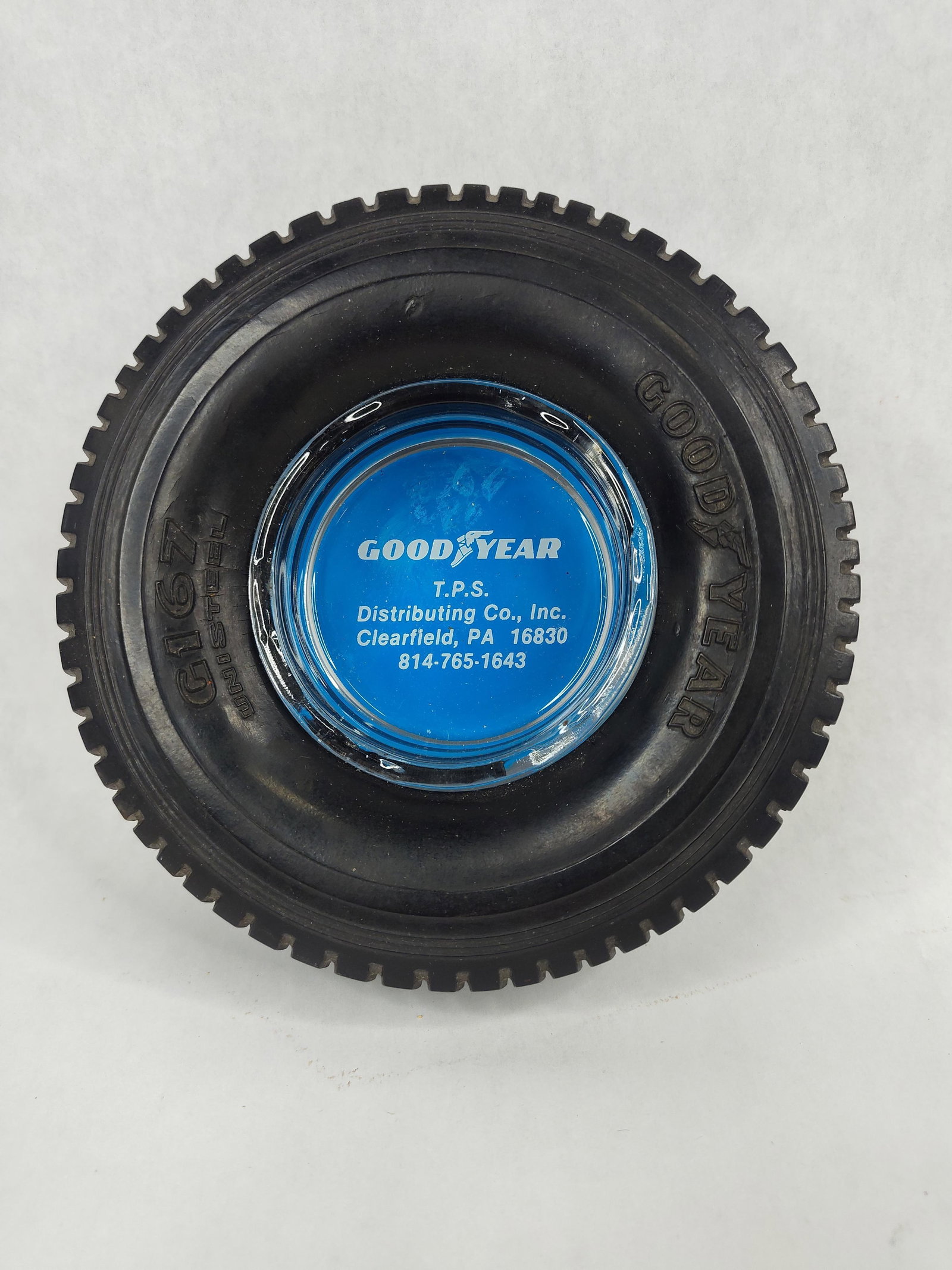 Goodyear G167 Unisteel Tire Ashtray (1 of 3)