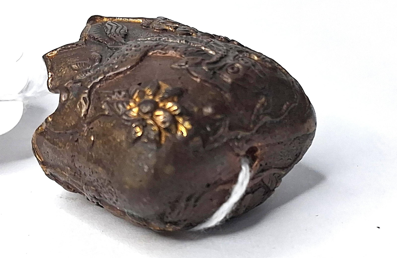 Chinese Parcel-Gilt Dragon Fitting - 2