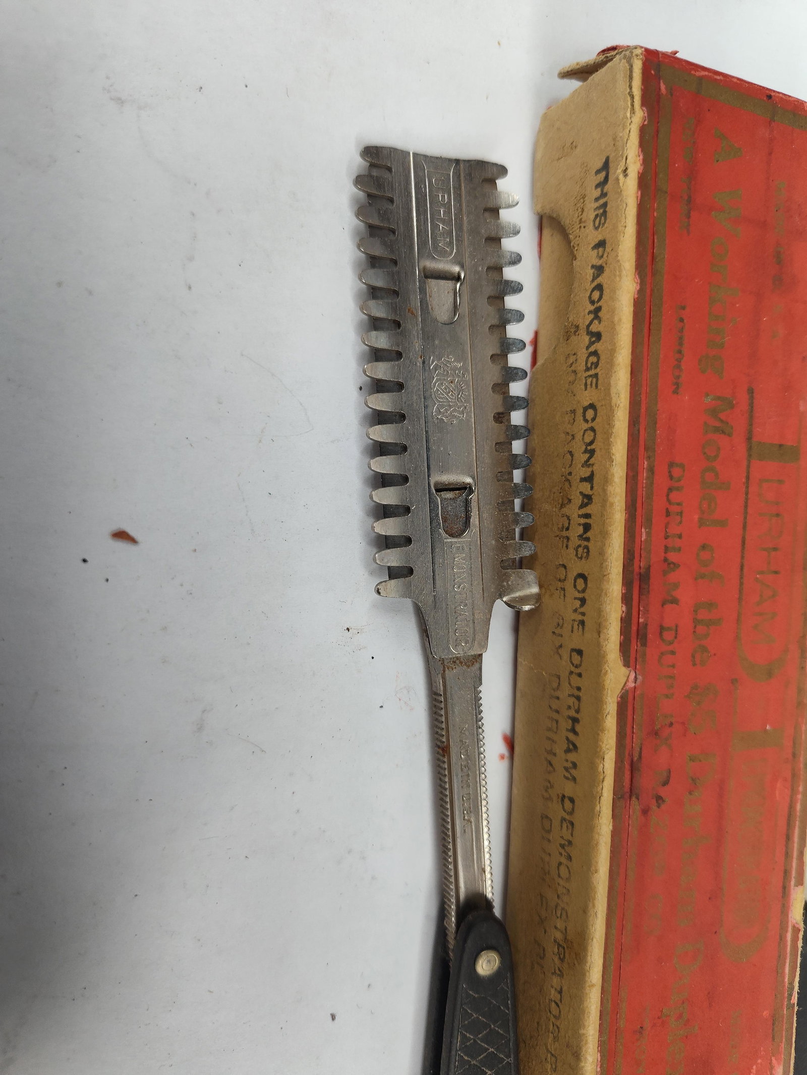 Buchtel Straight & Durham Duplex Razors - 5