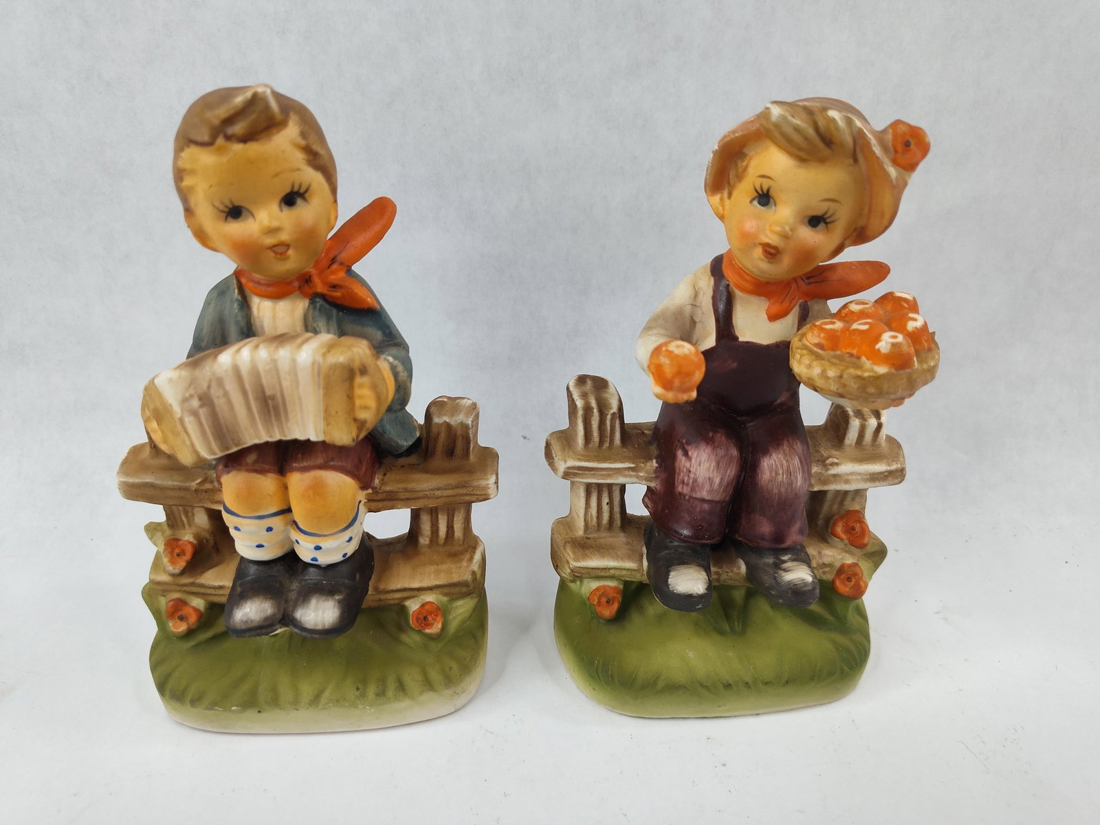 Pair Norleans Ceramic Boy Figurines (1 of 6)