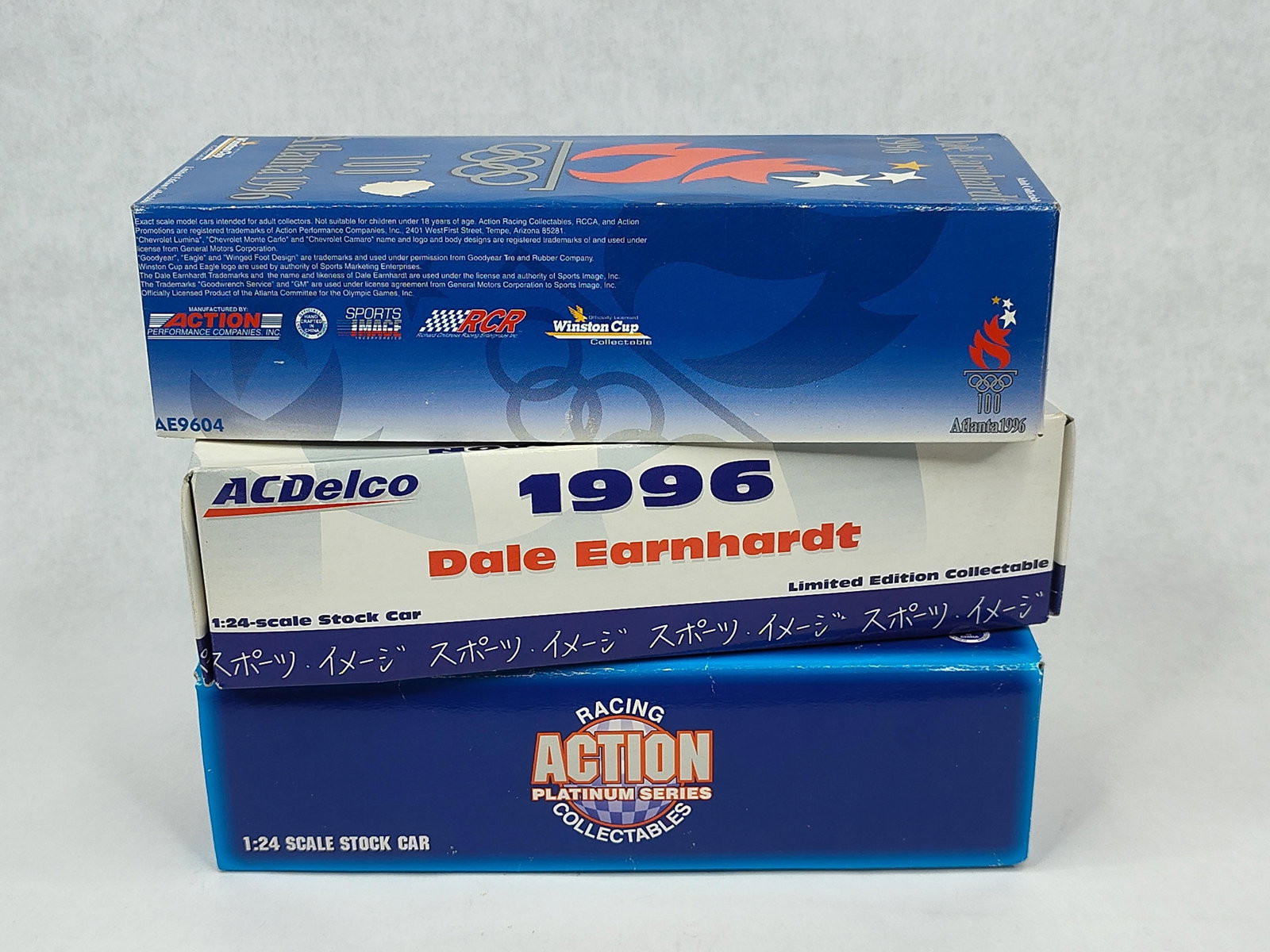 3 Action Racing 1:24 NASCAR Stock Cars (1 of 5)