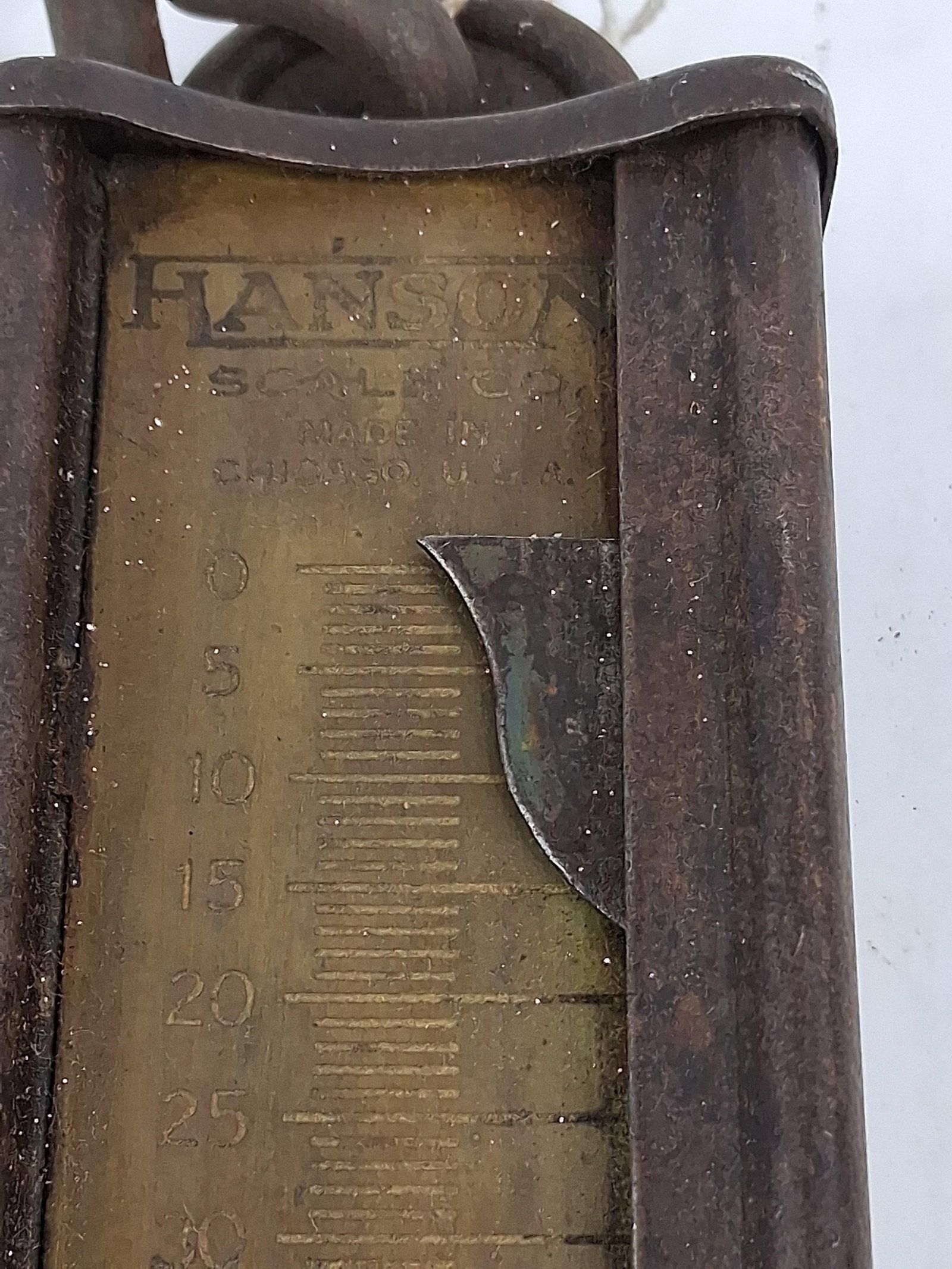 Hanson Scale Co. Hanging Cotton Scale - 4