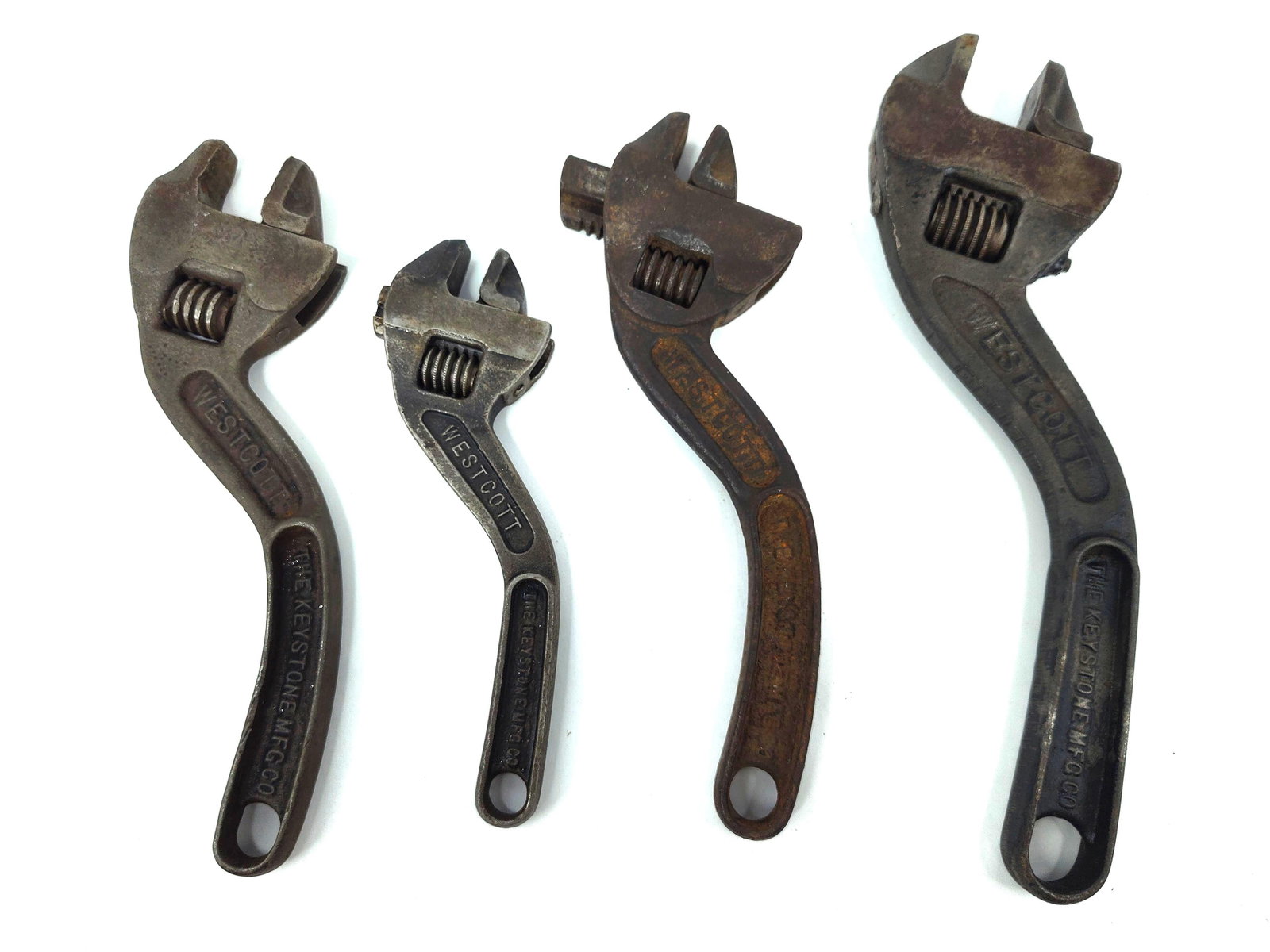 Set 4 Keystone Westcott Adj S-Wrenches - 5