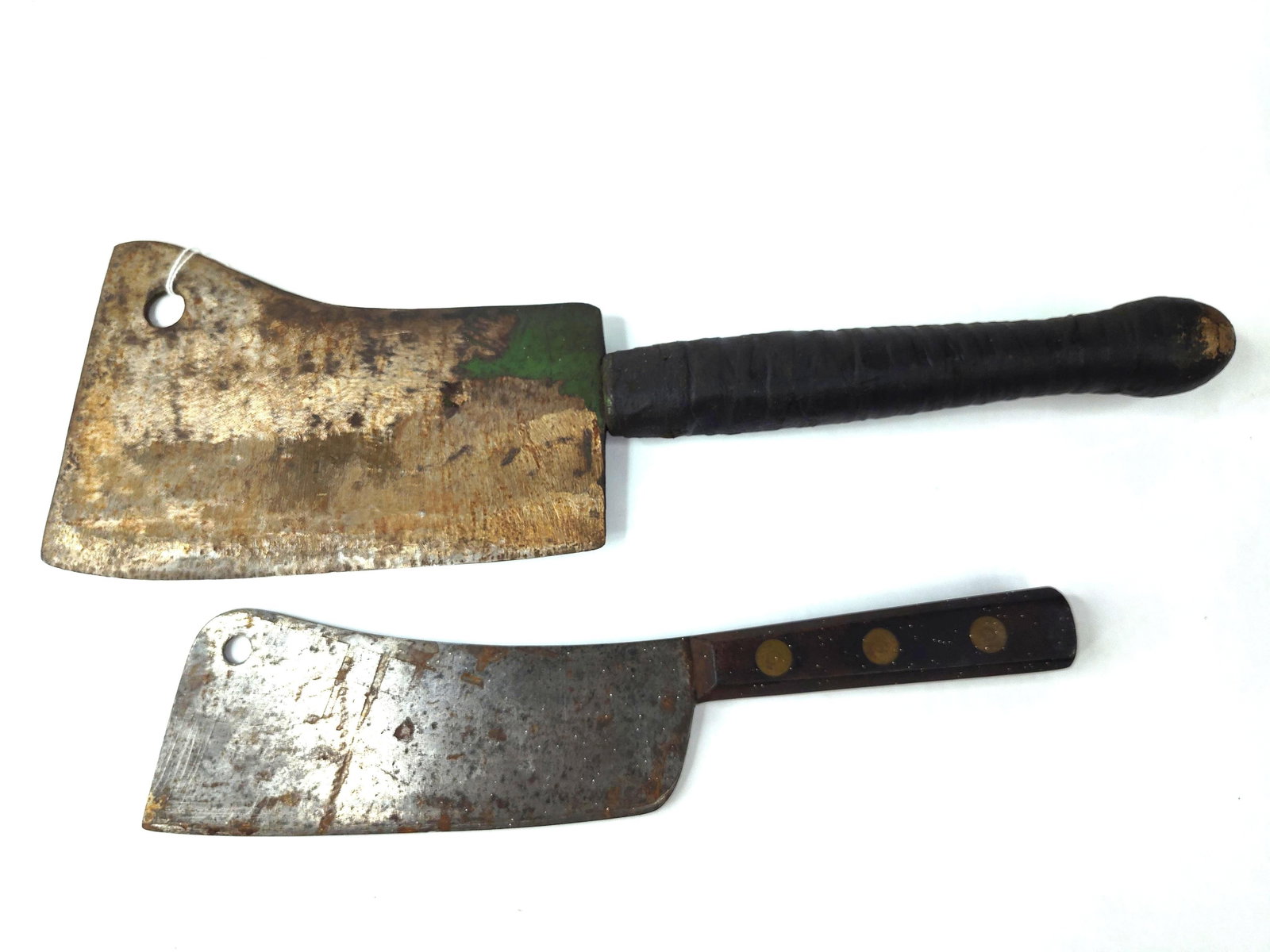 Two Butcher's Meat Cleavers (1 of 5)