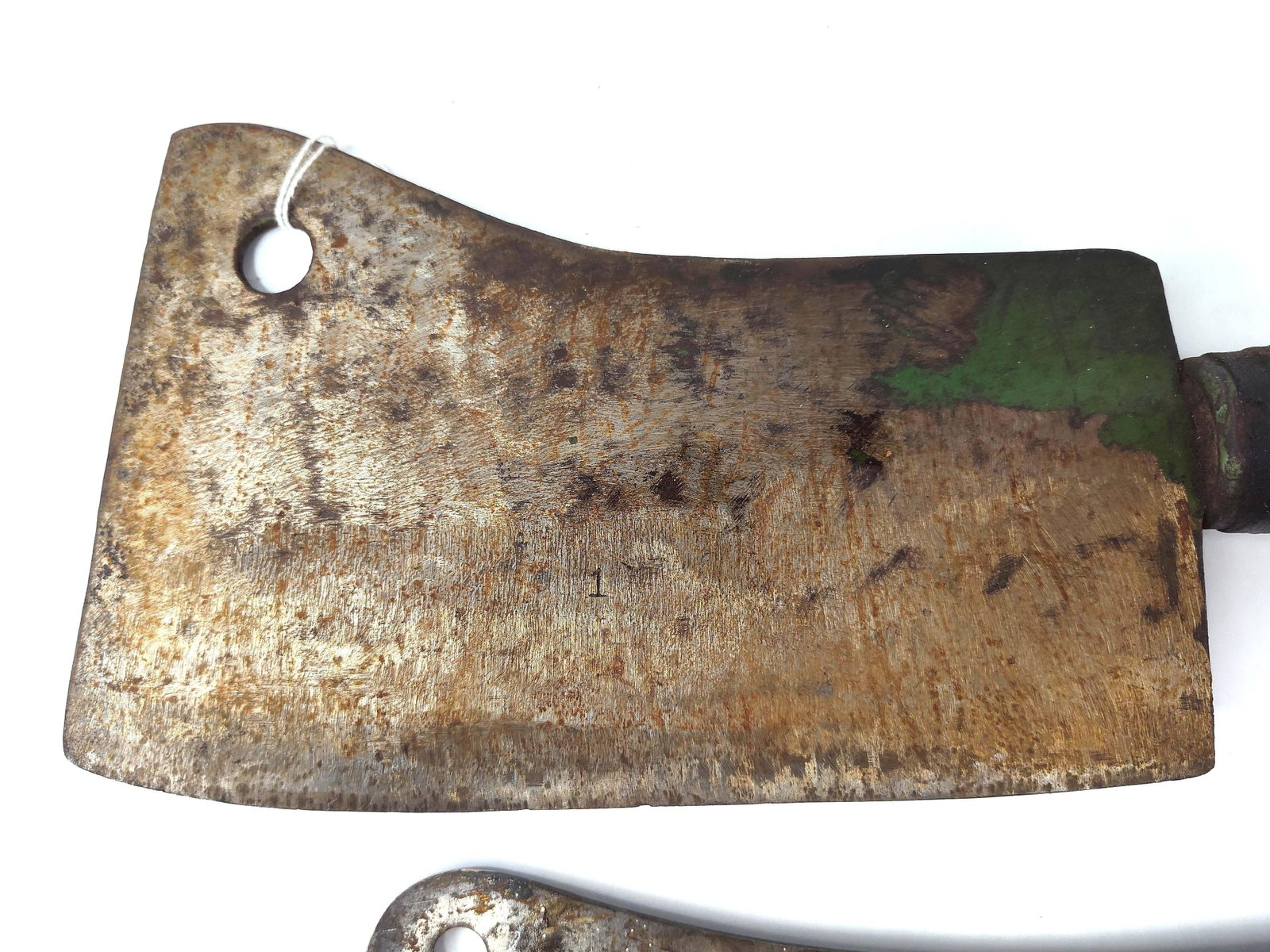 Two Butcher's Meat Cleavers - 2