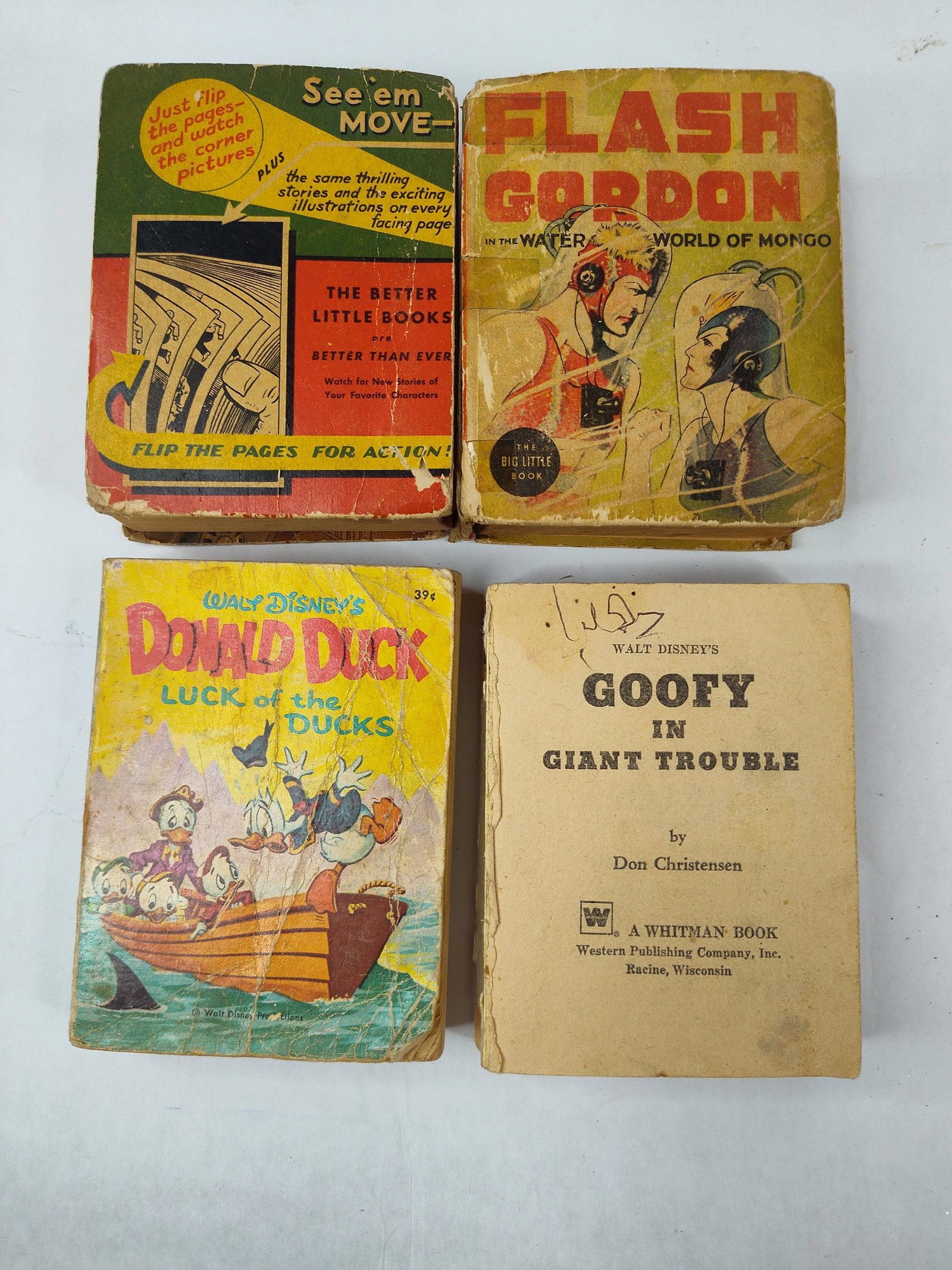 Whitman Big & Better Little Books, c.38: This collection consists of several , small-format children books published by the Whitman Publishing Company (Western Publishing), featuring titles from the Big Little Book and Better Little Book ser