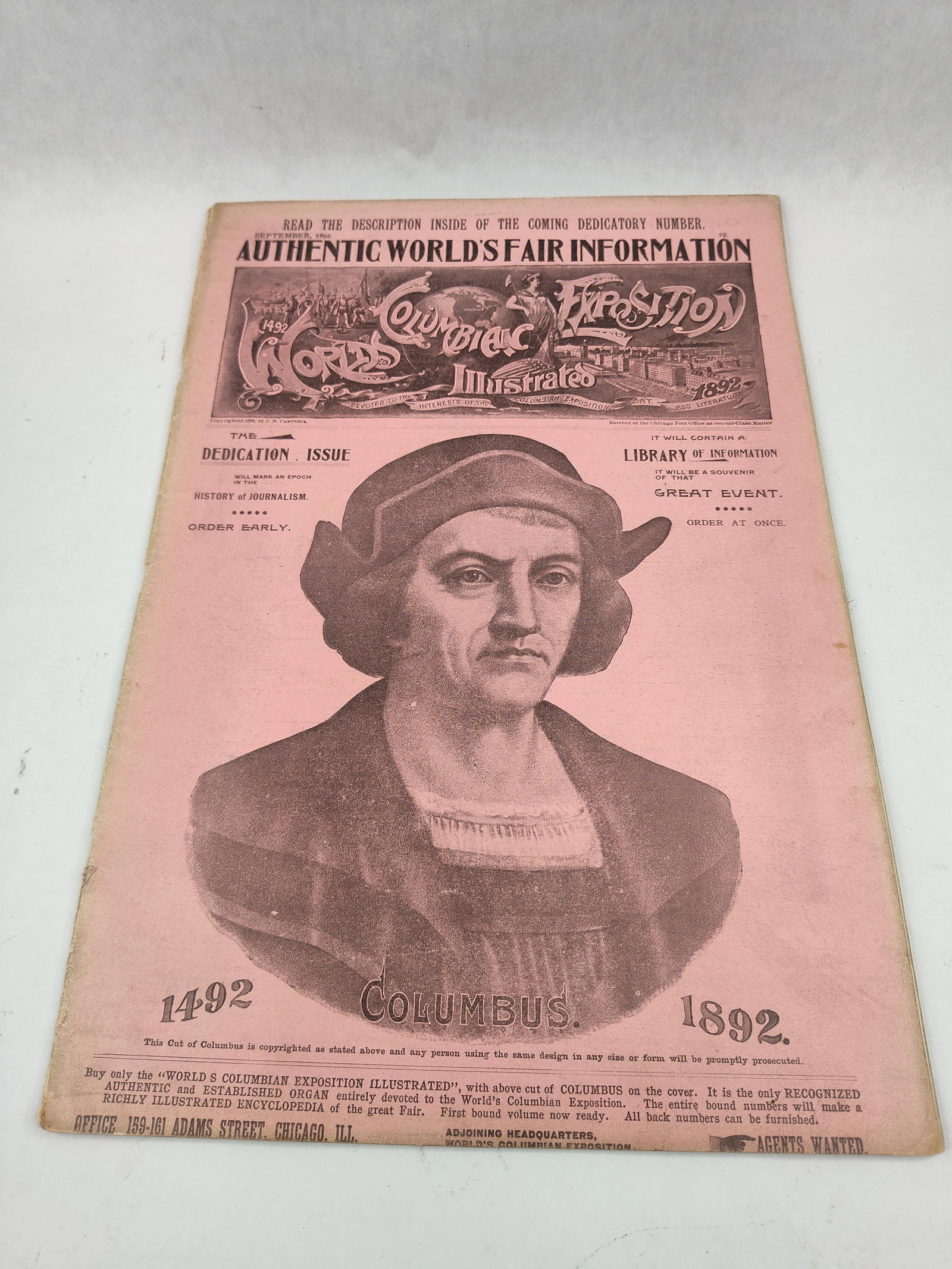 Campbell, Columbian Exposition, 1892 (1 of 9)