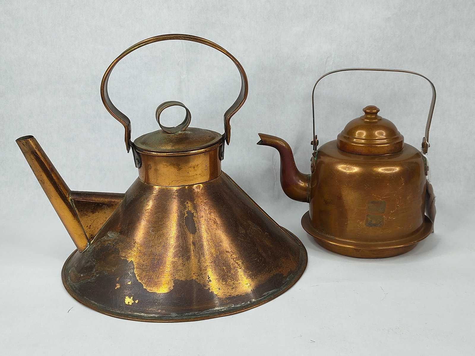 Two Copper Tea Kettles w/ Opa Helsinki (1 of 6)