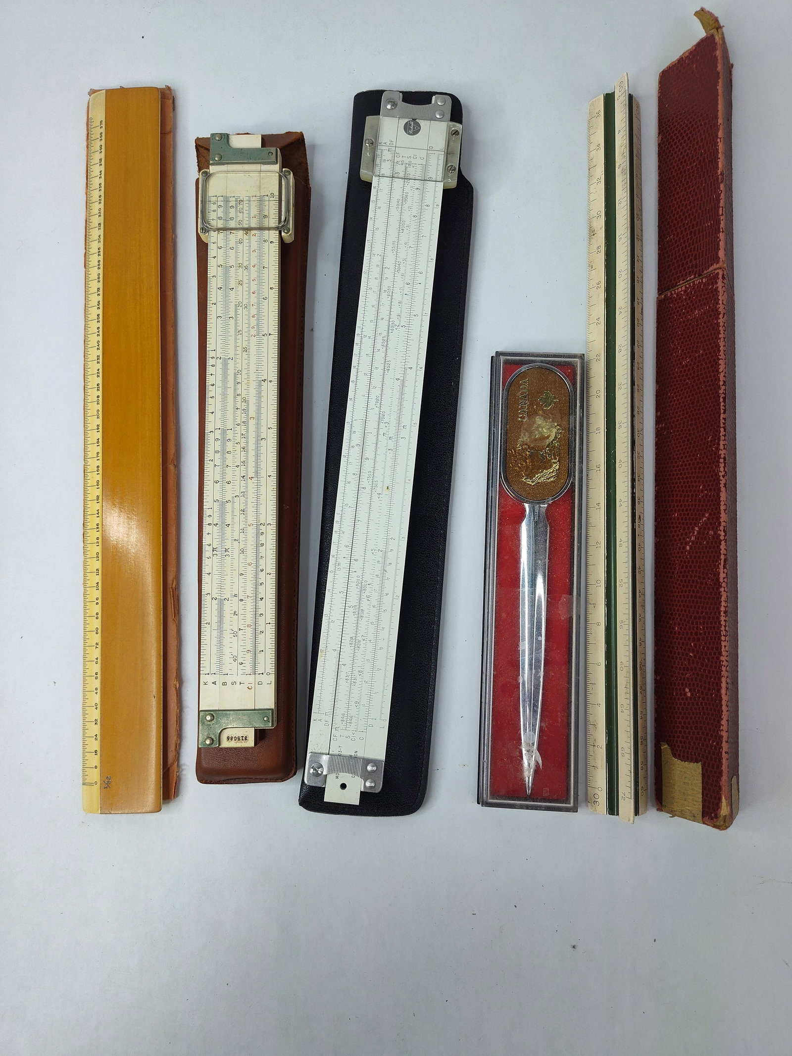 Pickett N903-T Slide Rule & Instruments (1 of 6)