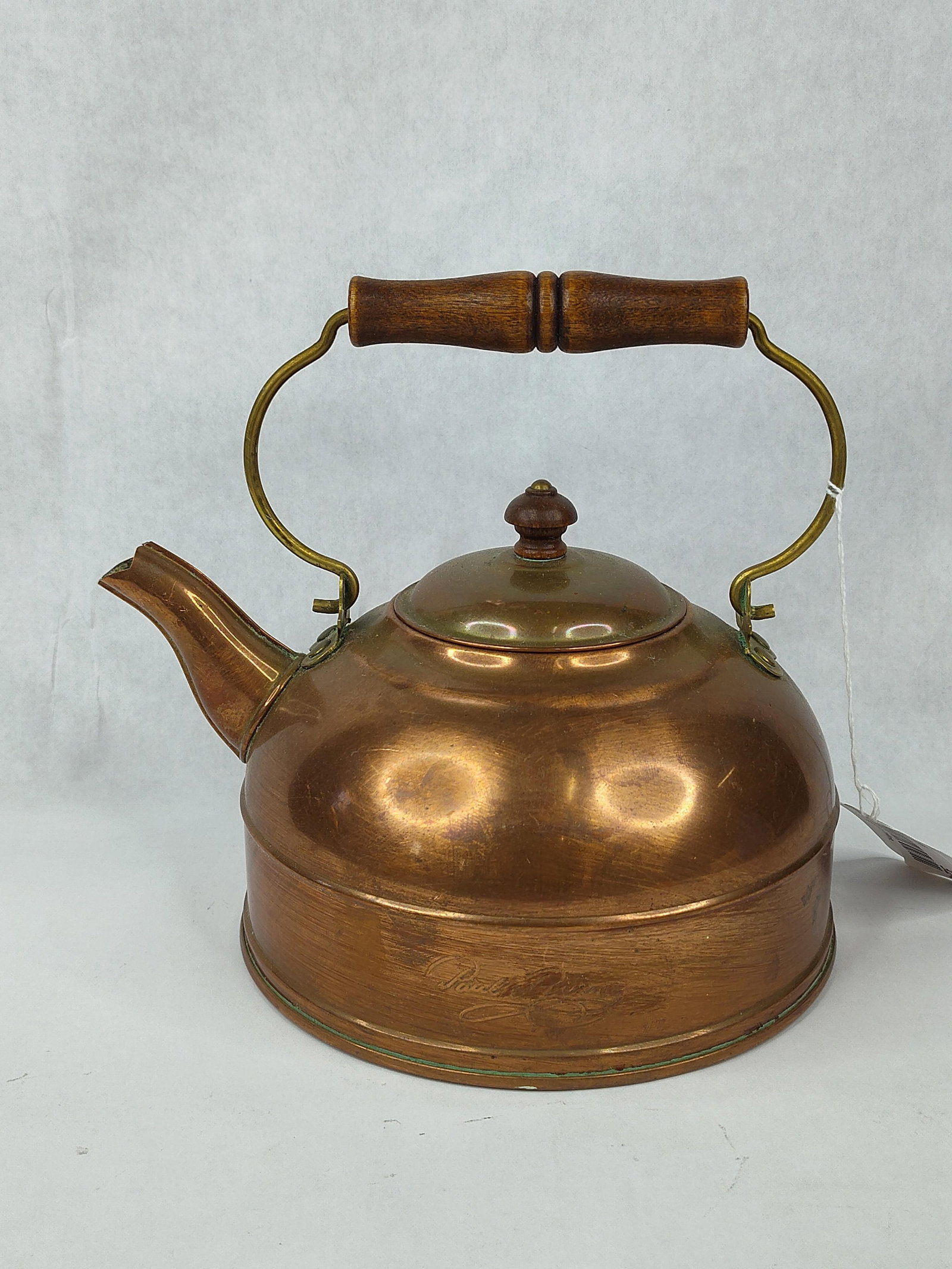 Paul Revere Signature Copper Tea Kettle (1 of 5)