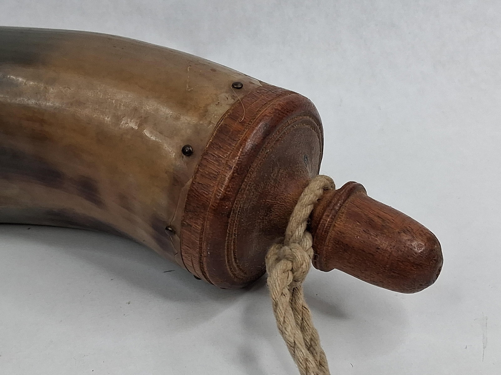 Two Black Powder Horns - 2