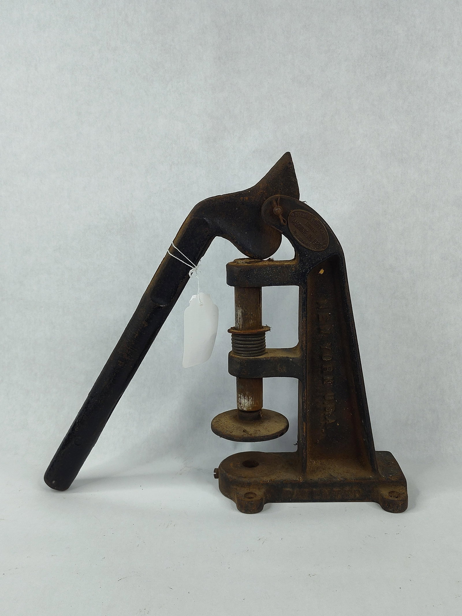 Defiance 1026 Cast Iron Button Press - 4