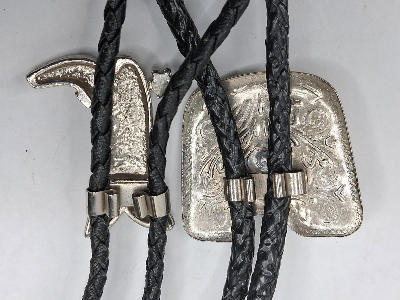 Western Double Slide Bolo w/ Hat & Boot - 4