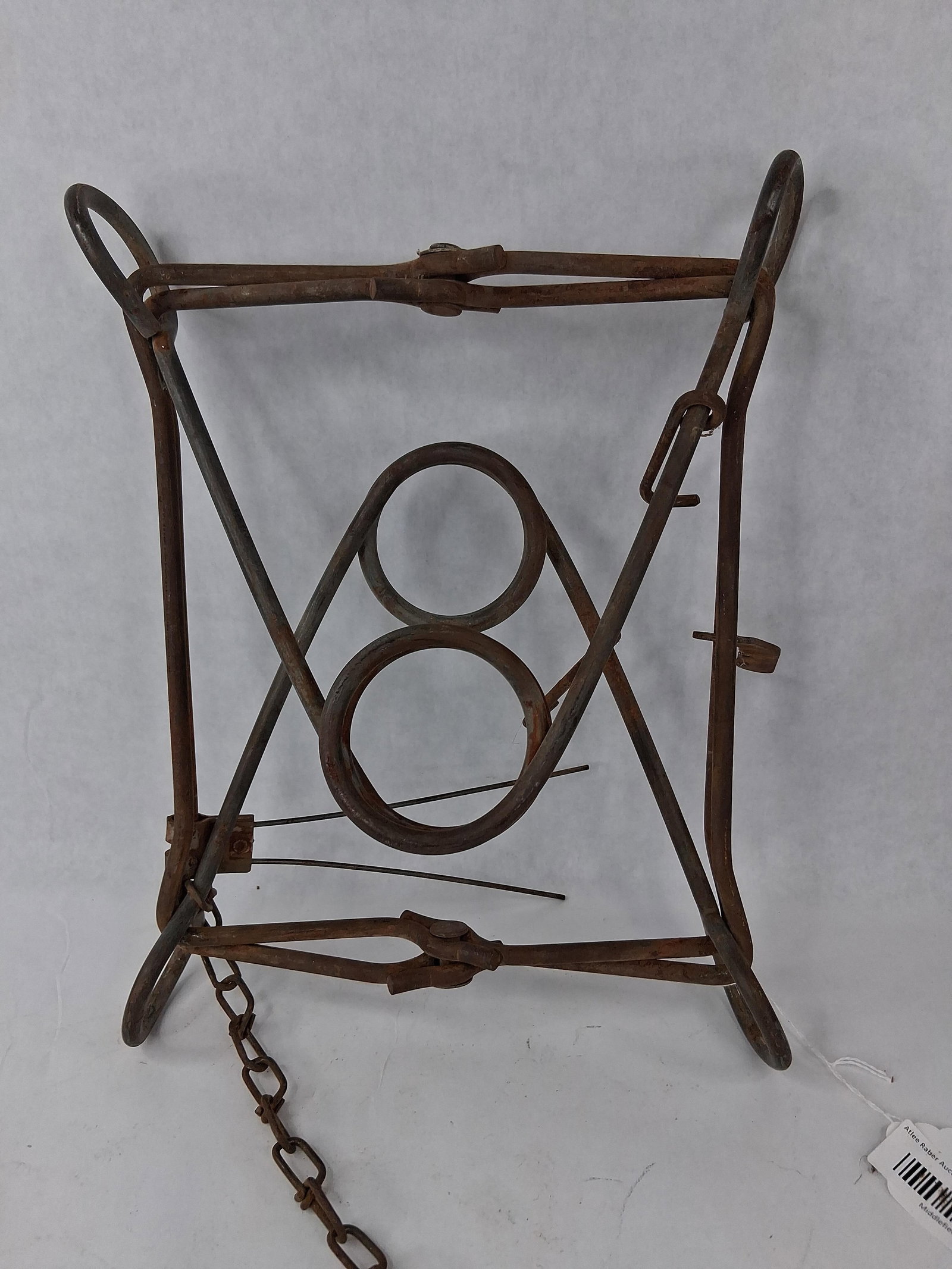 Vtg Double-Spring Body-Grip Animal Trap (1 of 3)