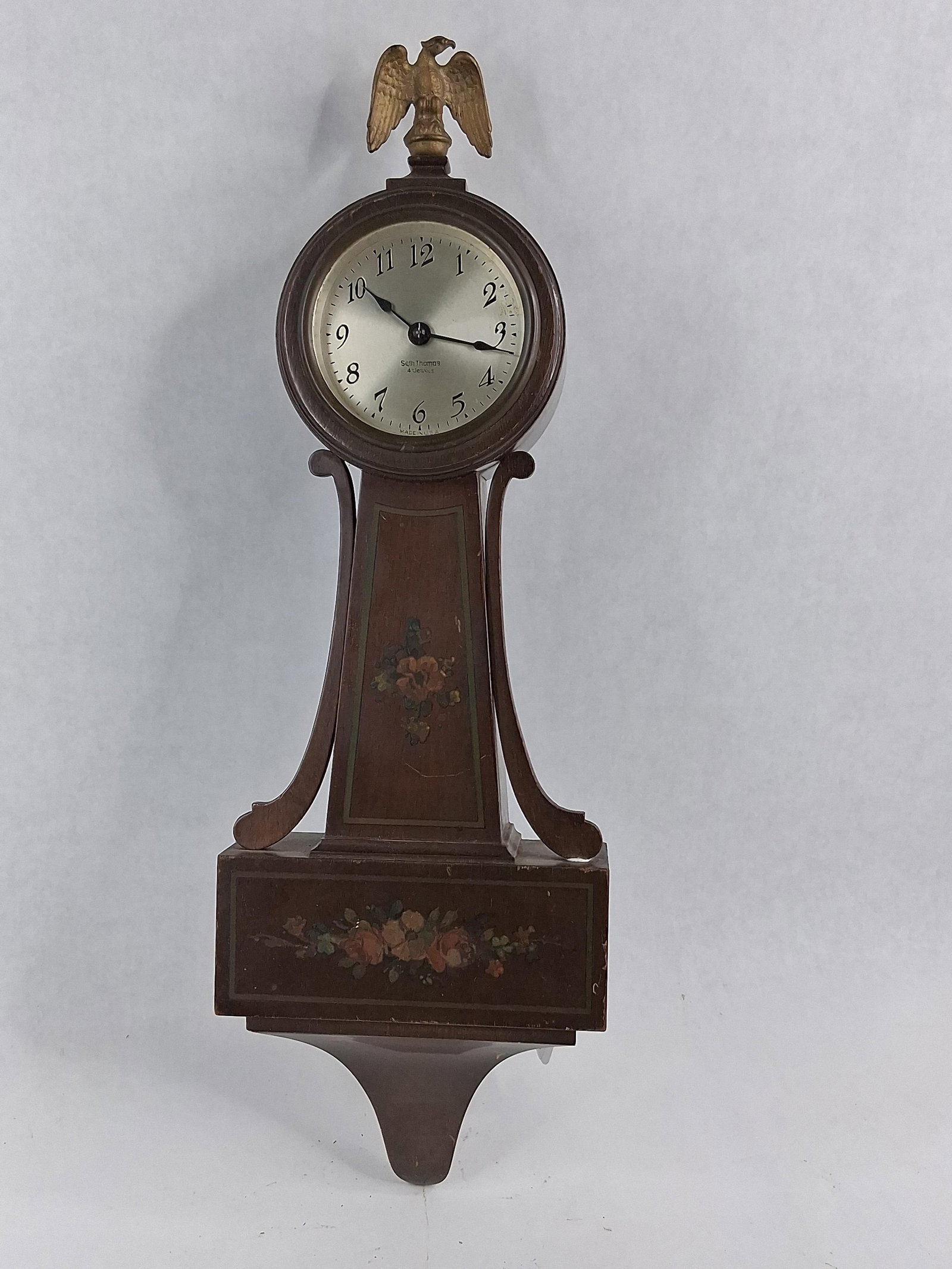 Seth Thomas Danvers 4 Jewel Banjo Clock (1 of 6)